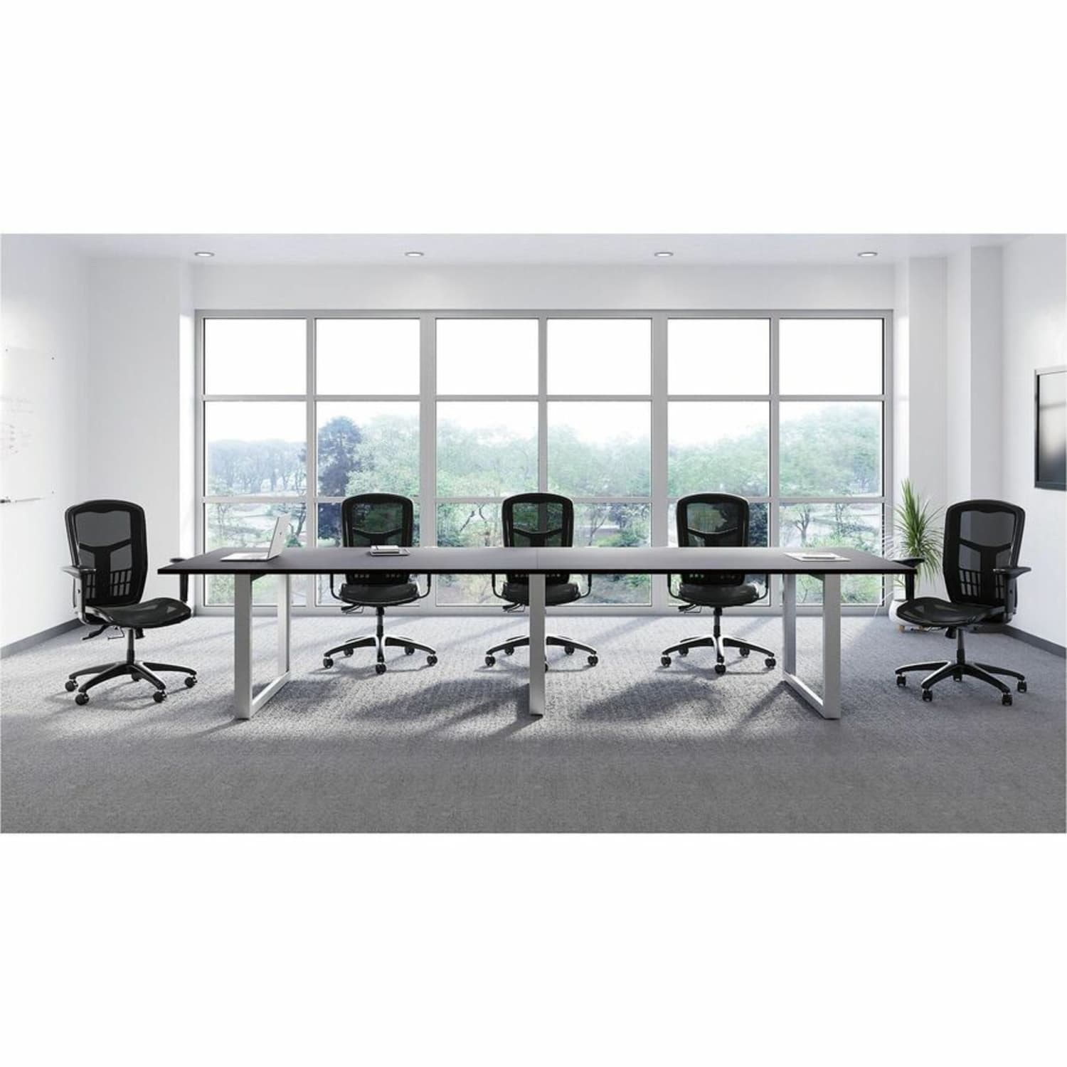 Lorell Ergomesh HighBack Multifunction Chair Black PopularChairscom Lorell Ergomesh High Back Multifunction Chair Black PopularChairscom