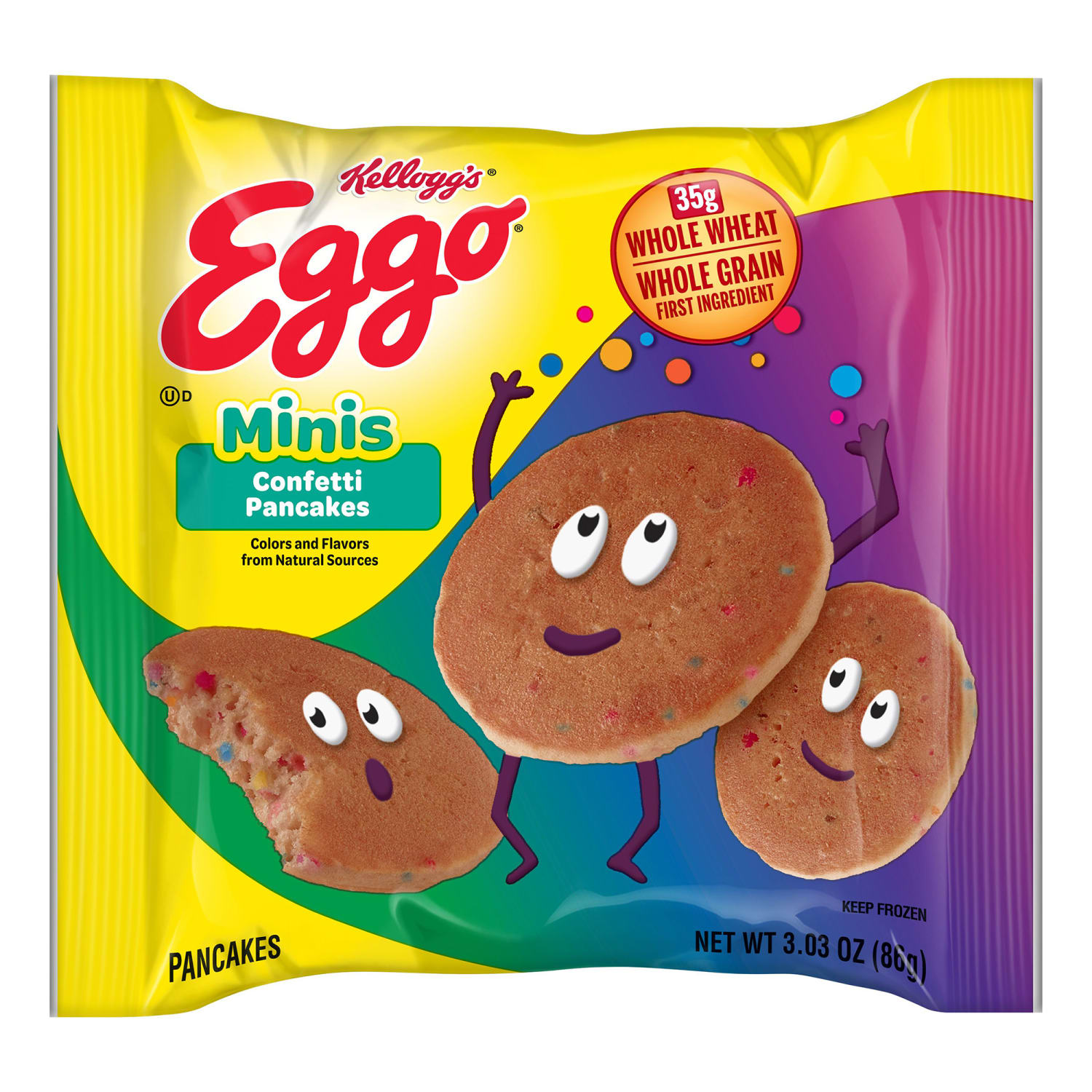 Eggo Bites Mini Pancakes, Maple, 3.03 Oz, Carton Of 72 Pancakes - Image 4