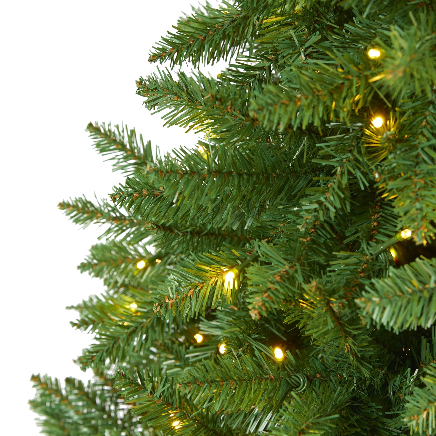 Nearly Natural Green Valley Fir Artificial Christmas Tree, 6.5ft - Image 4