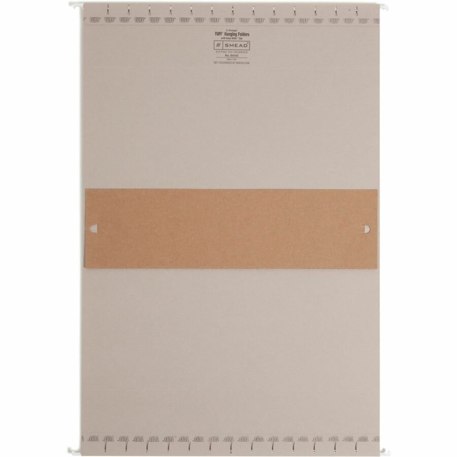 Smead TUFF 1/3 Tab Cut Legal Recycled Hanging Folder - 8 1/2inx14in - 4in Expansion - Top Tab Location - 64342 - Image 5