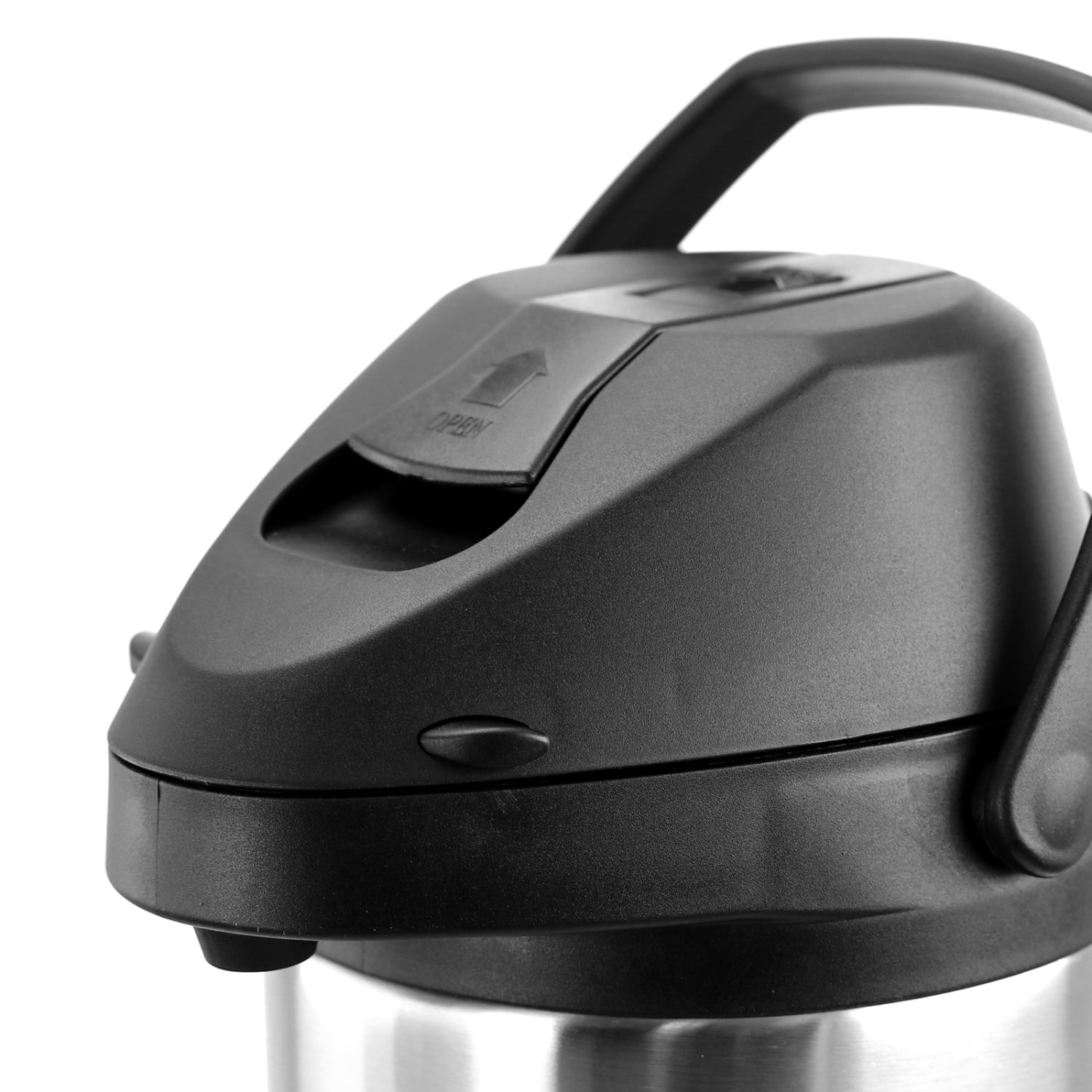 MegaChef 5 L Stainless-Steel Airpot Hot Water Dispenser For Coffee And Tea, Silver/Black - Image 5