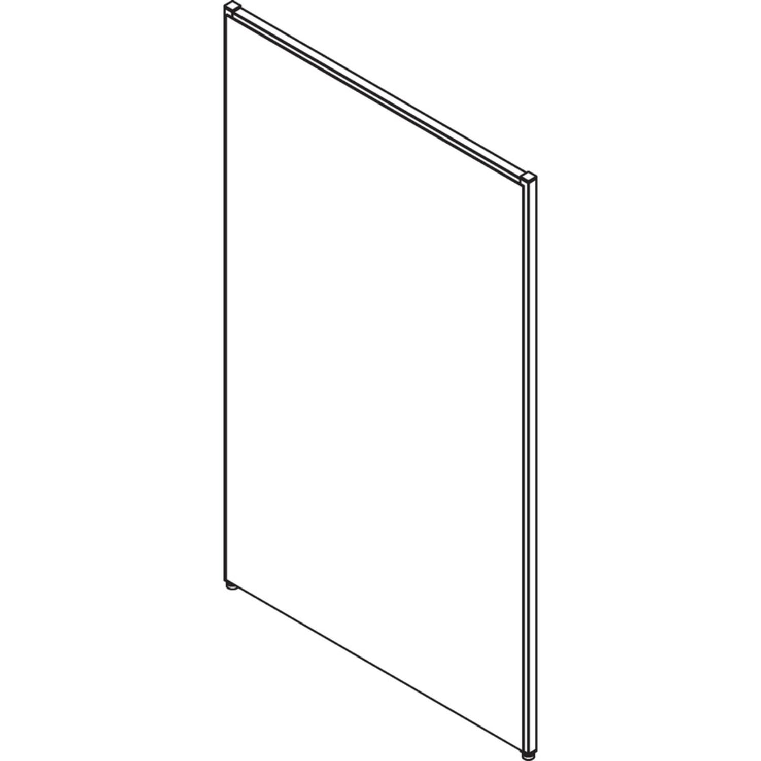 Lorell Panel System Fabric Panel, 60inH x 36inW, Gray - Image 5