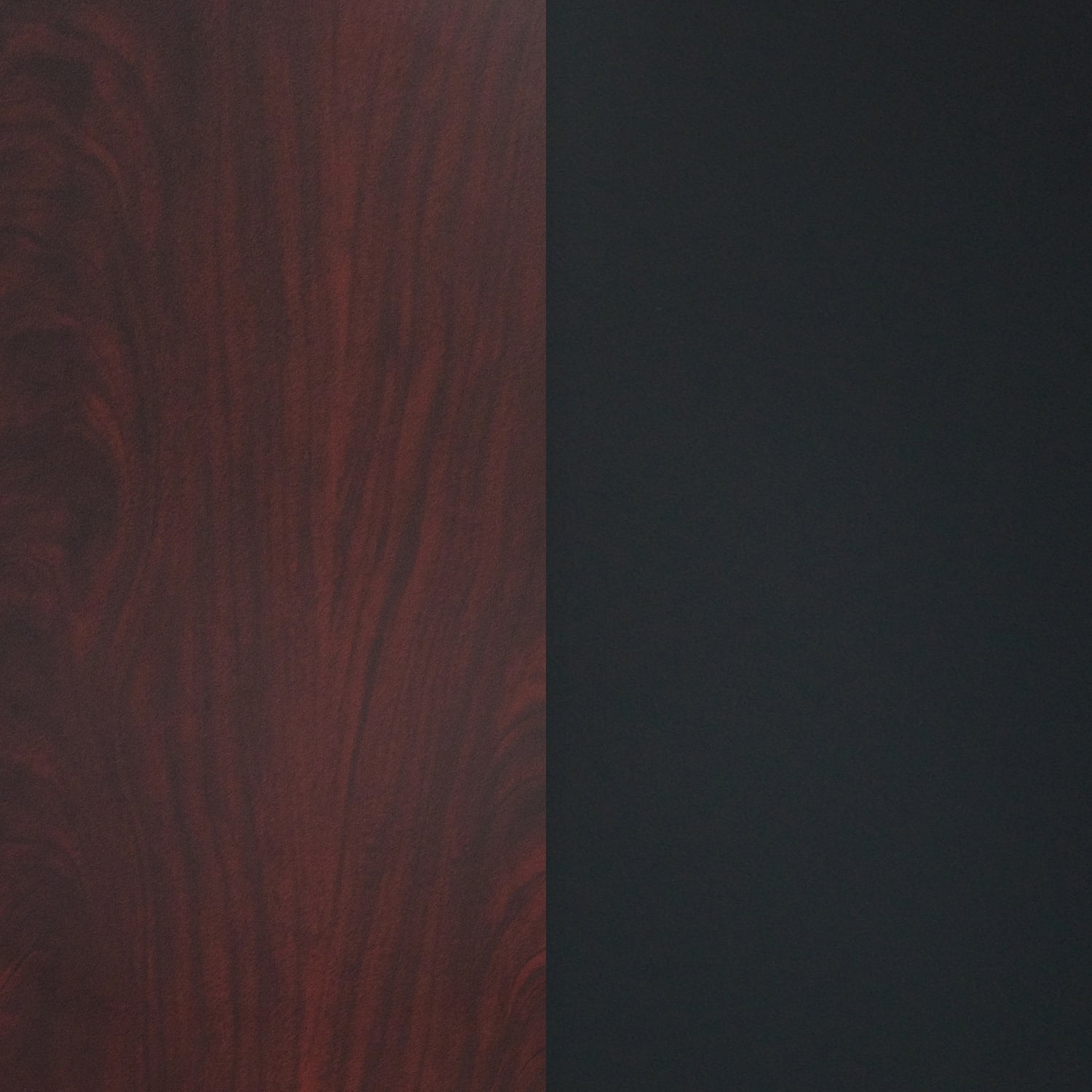 Flash Furniture Round Reversible Laminate Table Top, 36in, Black/Mahogany - Image 5