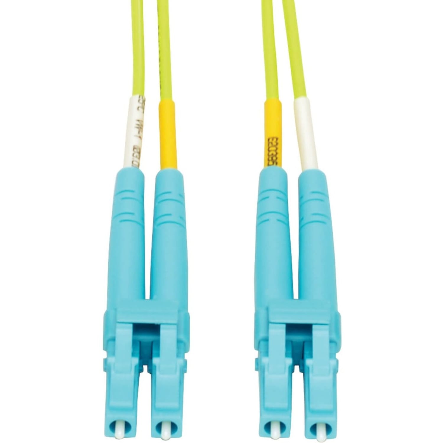 Eaton Tripp Lite Series 100G Duplex Multimode 50/125 OM5 LSZH Fiber Optic Cable (LC/LC), Lime Green, 20 m - Fiber Optic  - N82020MOM5