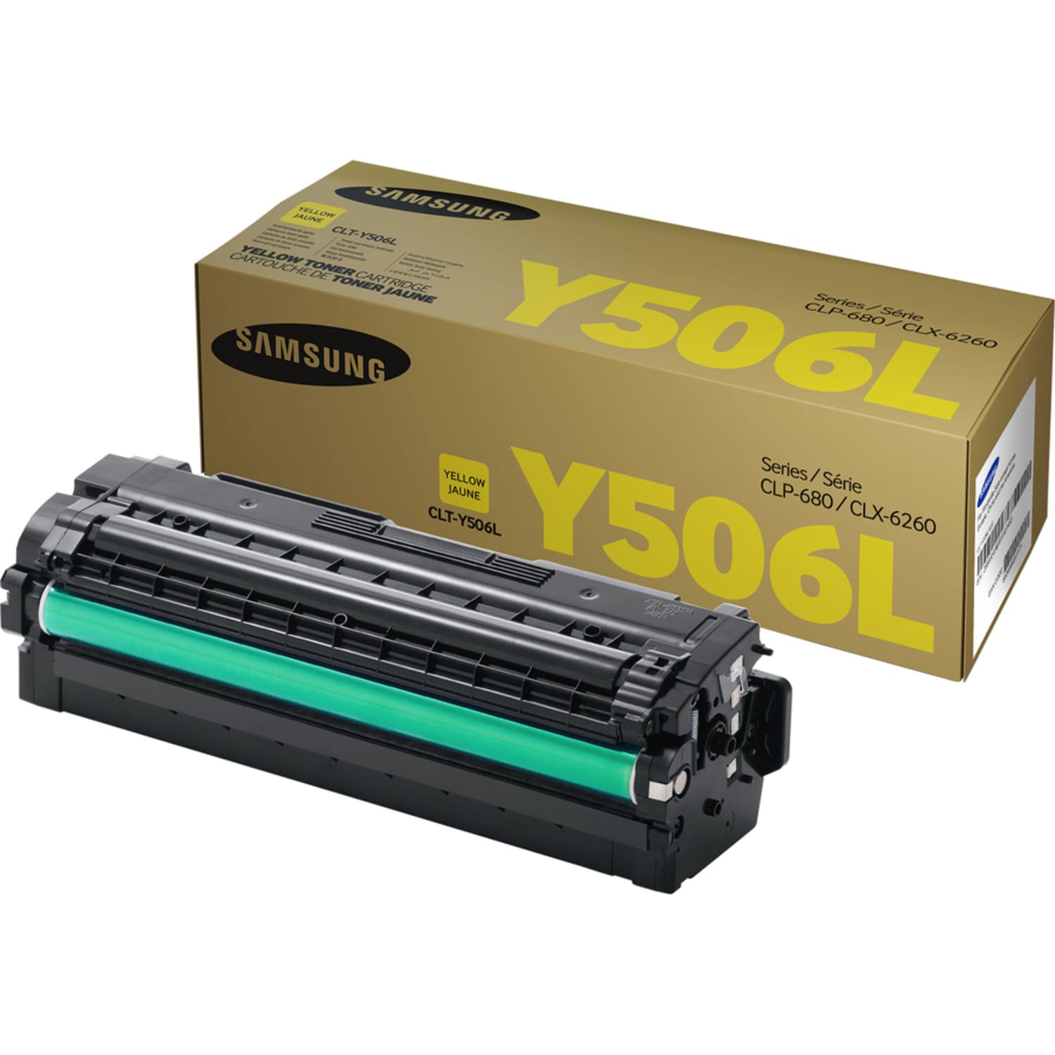 Samsung CLT-Y506L (SU519A) Toner Cartridge - Yellow - 3500 Pages - Image 4