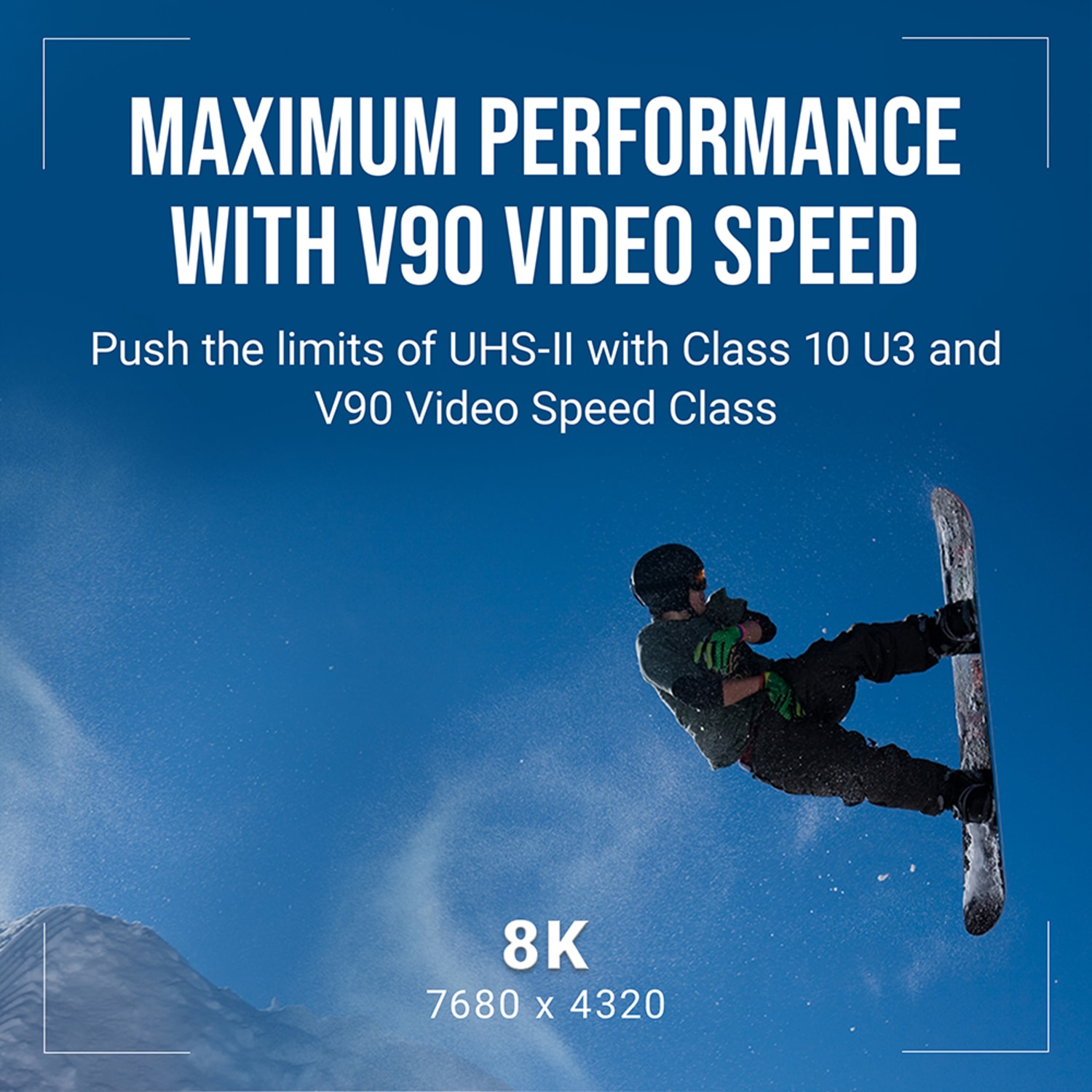 PNY EliteX-PRO90 Class 10 U3 V90 UHS-II SDXC Flash Memory Card, 256GB - Image 5