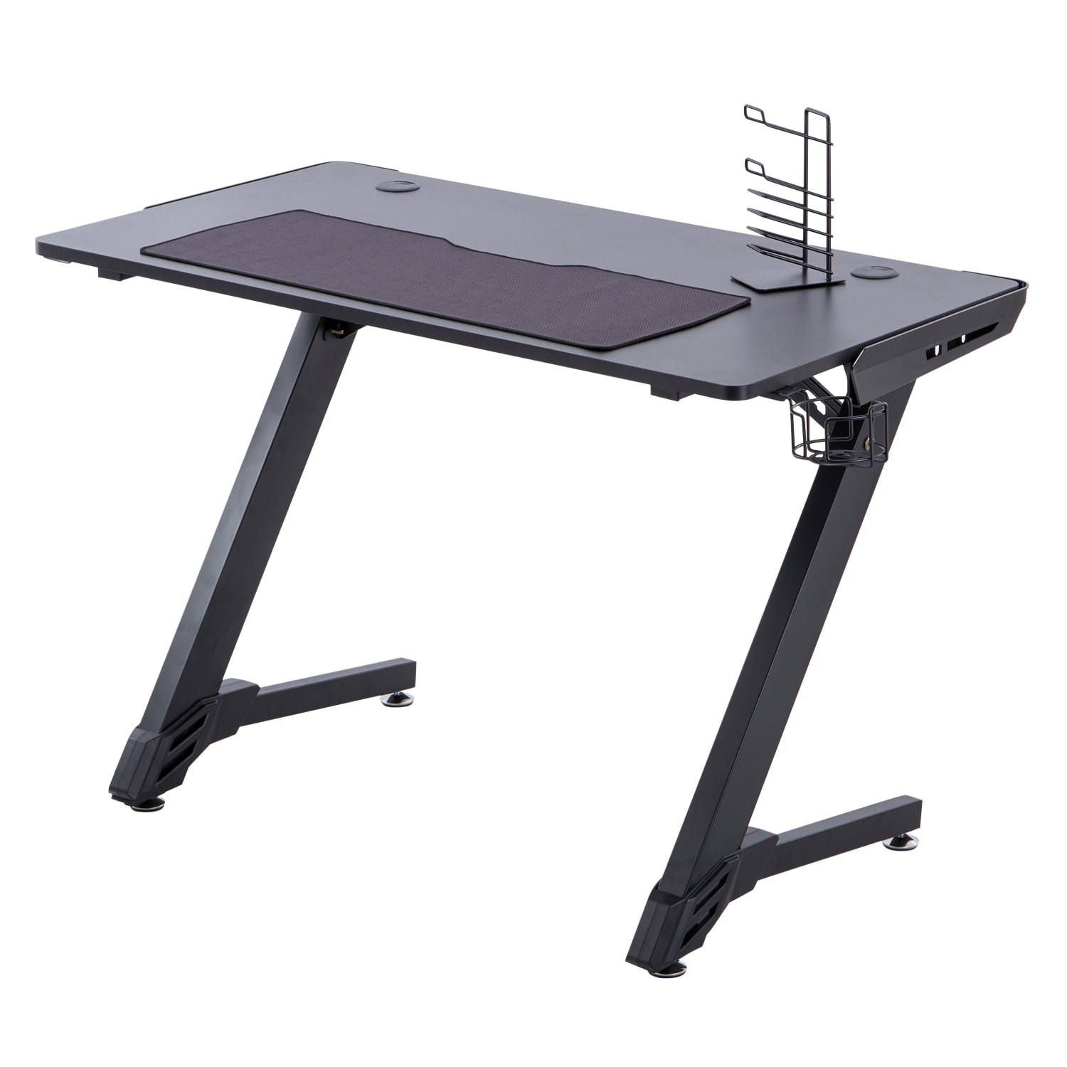 RS Gaming Venno 45inW Gaming Computer Desk, Black - Image 3