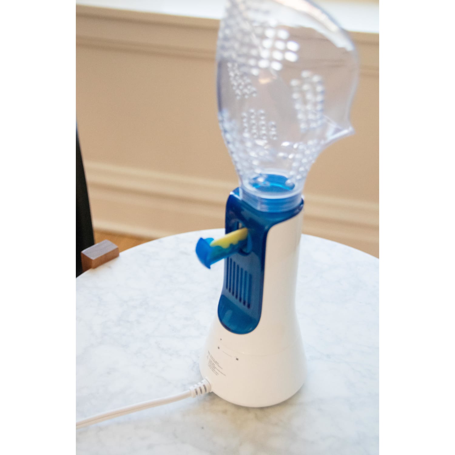 Crane Corded Steam Inhaler, 8inH x 4inW x 4inD, White - Image 3