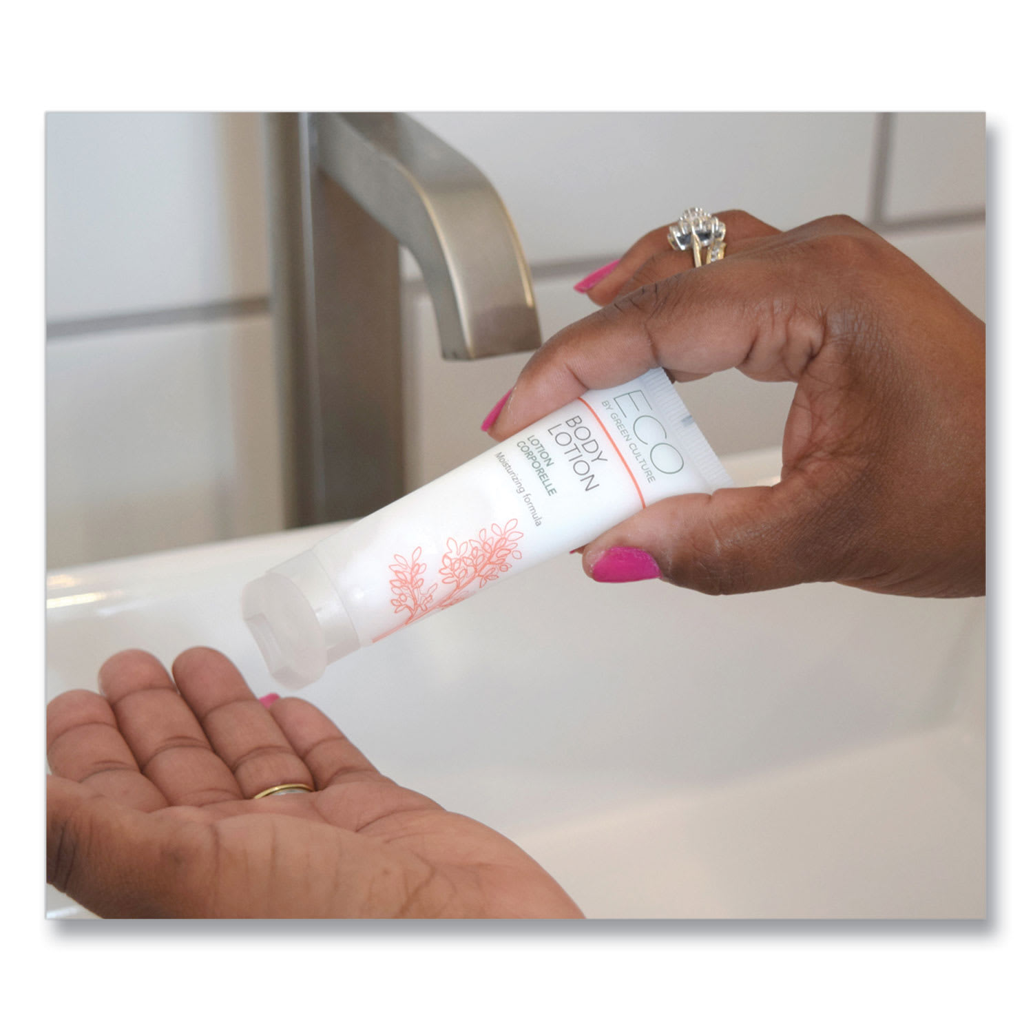 Eco By Green Culture Lotion, 1.01 oz (30 mL)Tube, 288/Carton - Image 4