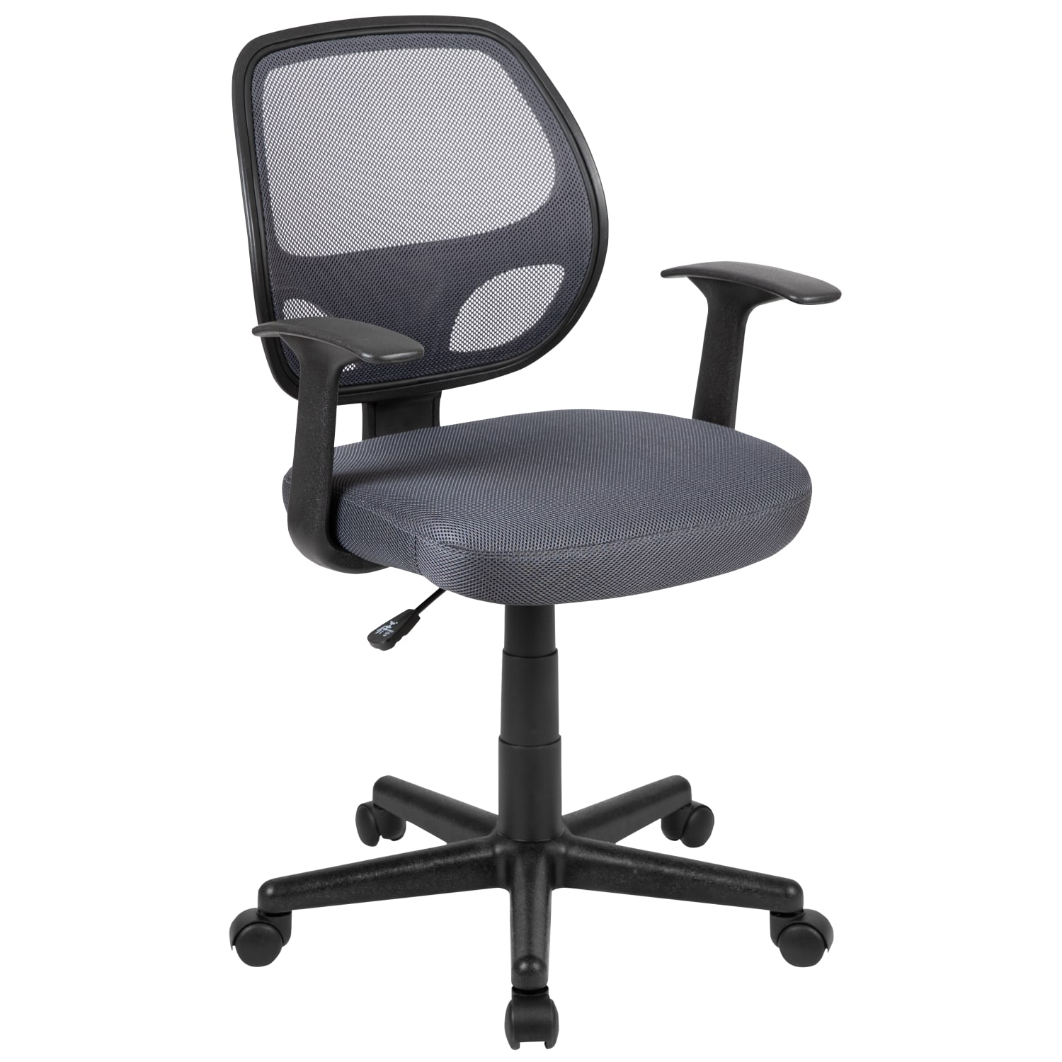Flash Furniture Flash Fundamentals Mesh MidBack Task Chair Gray PopularChairscom Flash Furniture Flash Fundamentals Mesh Mid Back Task Chair Gray PopularChairscom