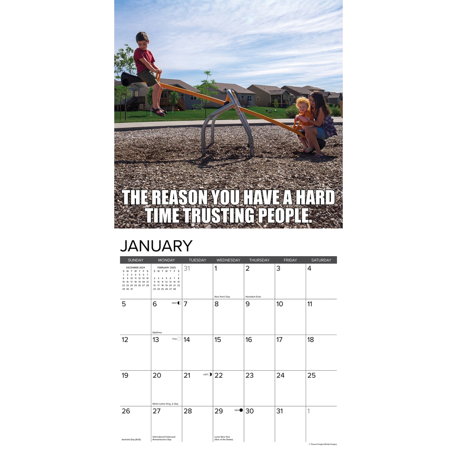 2025 Willow Creek Press Humor & Comics Monthly Wall Calendar, 12in x 12in, 80s Flashback, January To December, 41192 - Image 3