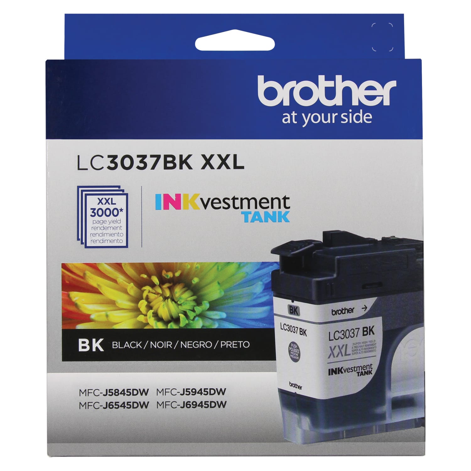 Brother LC3037 Black Extra-High-Yield Ink Cartridge, LC3037BKS - Image 3