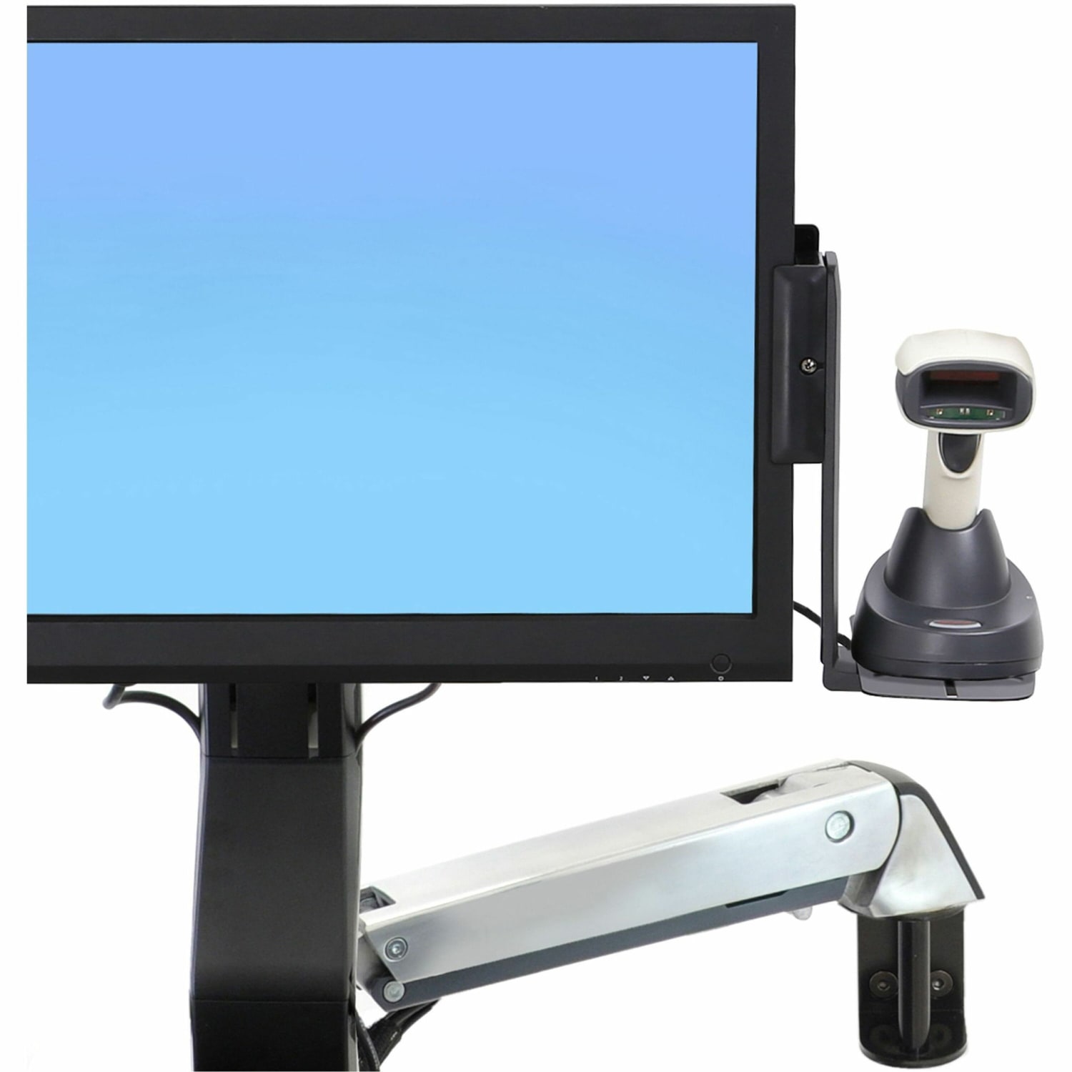 Ergotron Mounting Bracket for Flat Panel Display - Black - 17in to 24in Screen Support - 1.54 lb Load Capacity - 97815