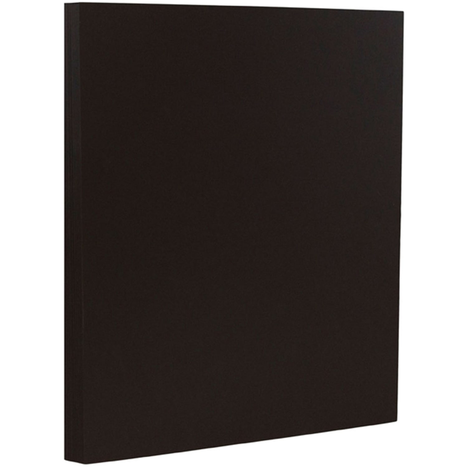 JAM Paper Color Multi-Use Printer & Copy Paper, Black Linen, Letter (8.5in x 11in), 50 Sheets Per Pack, 32 Lb - Image 3