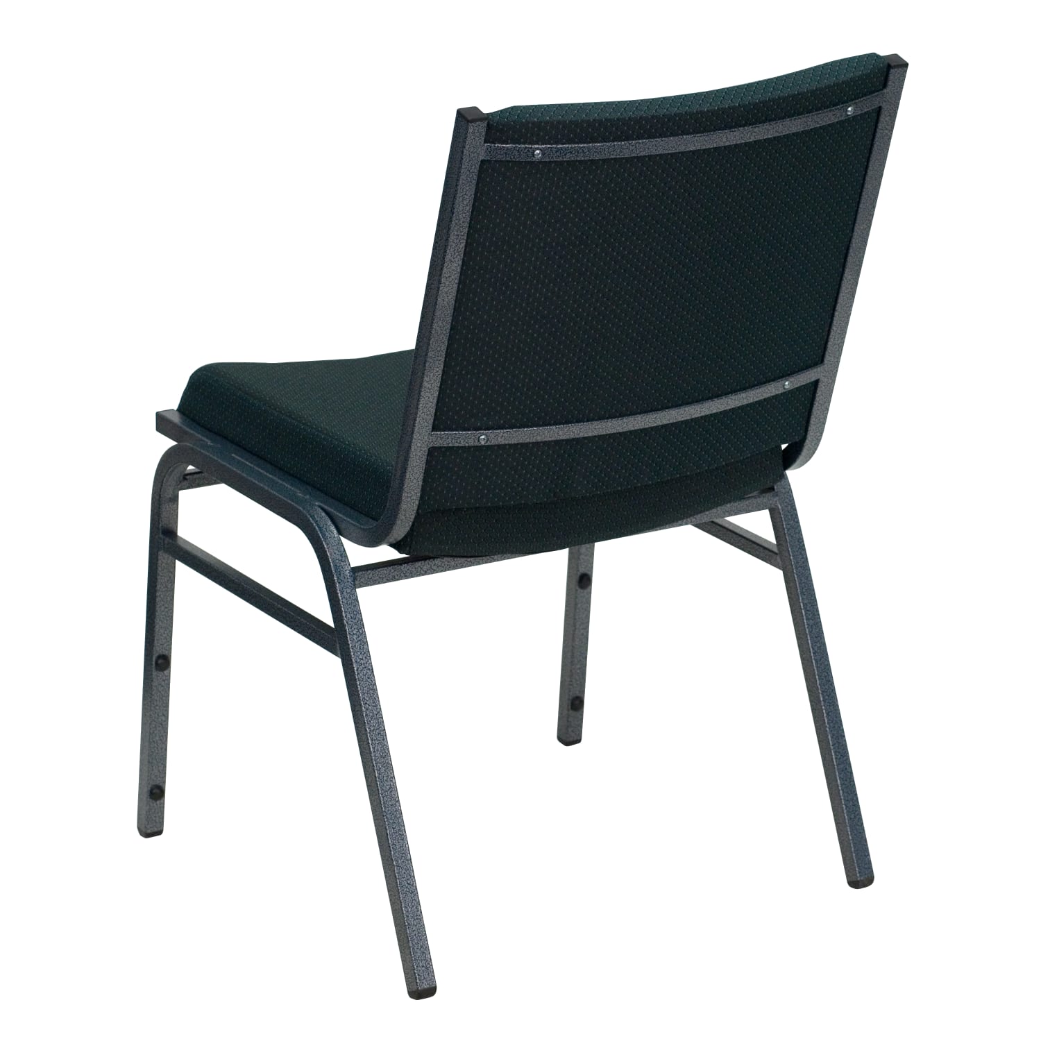 Flash Furniture HERCULES Series Stack Accent Chair, Green Patterned Fabric/Silvervein Frame - Image 6
