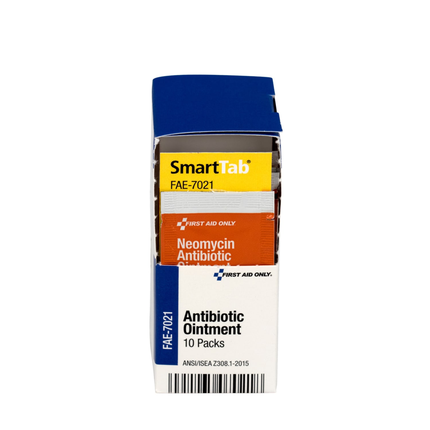 First Aid Only SmartCompliance Antibiotic Ointment Packets, 0.9 Oz, Box Of 10 - Image 3