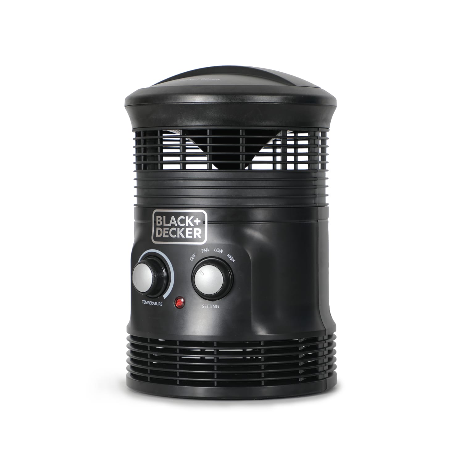 Black+Decker 360 deg. Personal Portable Space Heater, 12-1/16inH x 7-7/8inW x 8-1/8inD