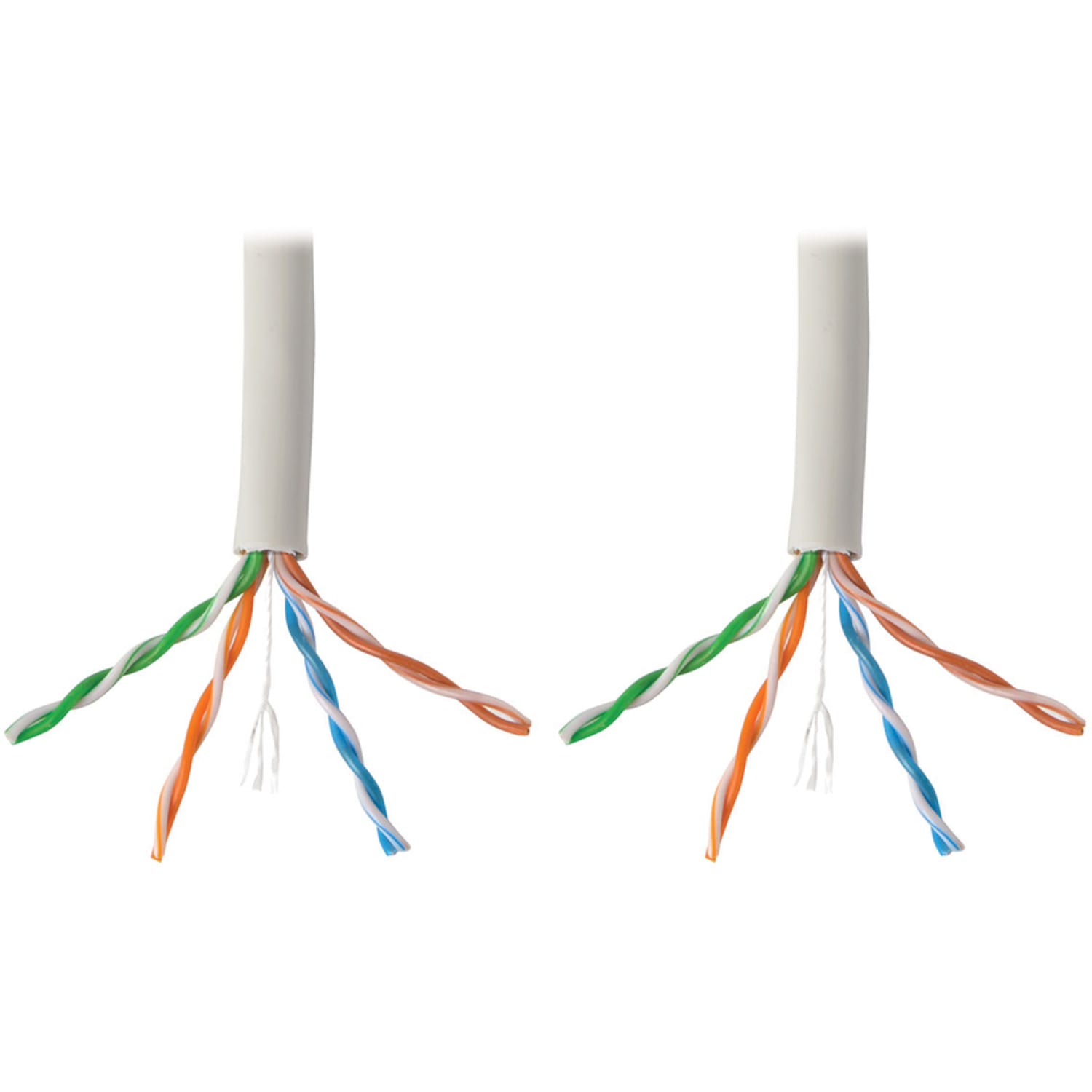 Eaton Tripp Lite Series Cat6 Gigabit Bulk UTP Stranded 24 AWG CMR PVC Cable, White, 1000 ft. (304.8 m) TAA - N22001KWH - Image 4