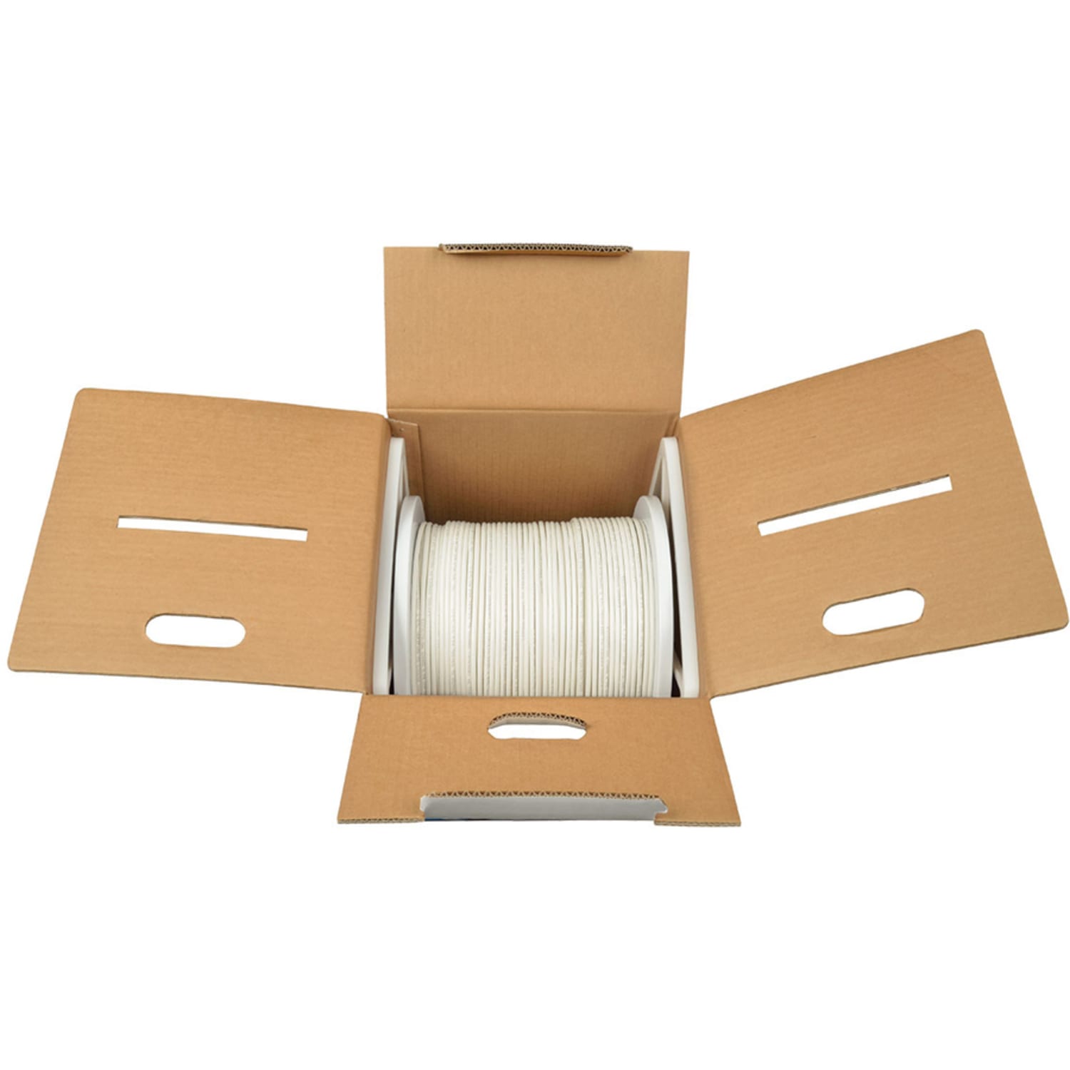 Eaton Tripp Lite Series Cat6 Gigabit Bulk UTP Stranded 24 AWG CMR PVC Cable, White, 1000 ft. (304.8 m) TAA - N22001KWH - Image 5