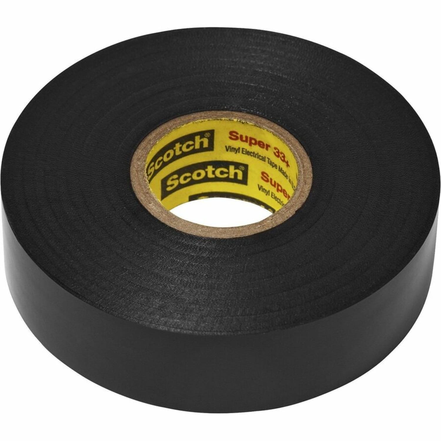 Scotch Super 33 Plus Vinyl Electrical Tape - 22 yd Length x 0.75in Width - Rubber - Vinyl Backing - Image 3