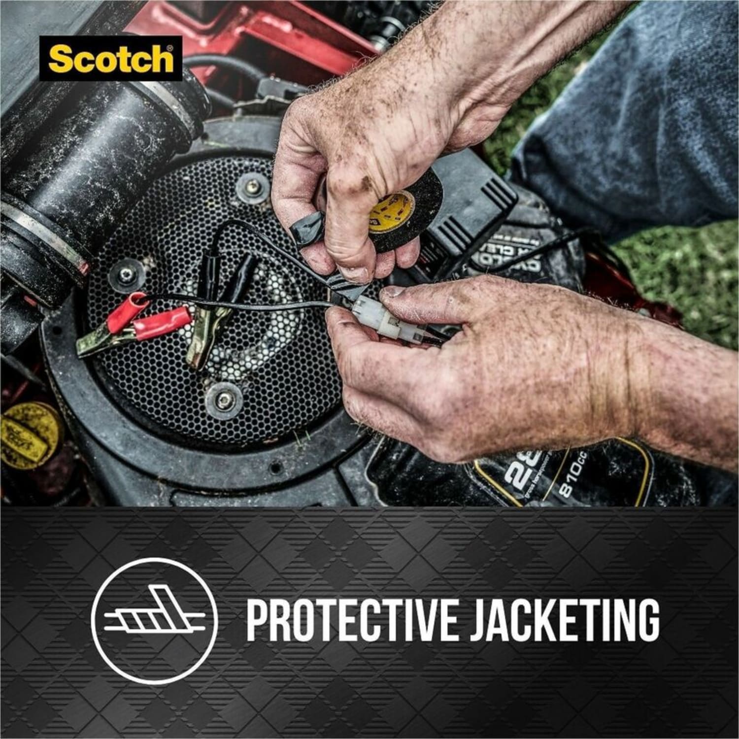 Scotch Super 33 Plus Vinyl Electrical Tape - 22 yd Length x 0.75in Width - Rubber - Vinyl Backing - Image 6