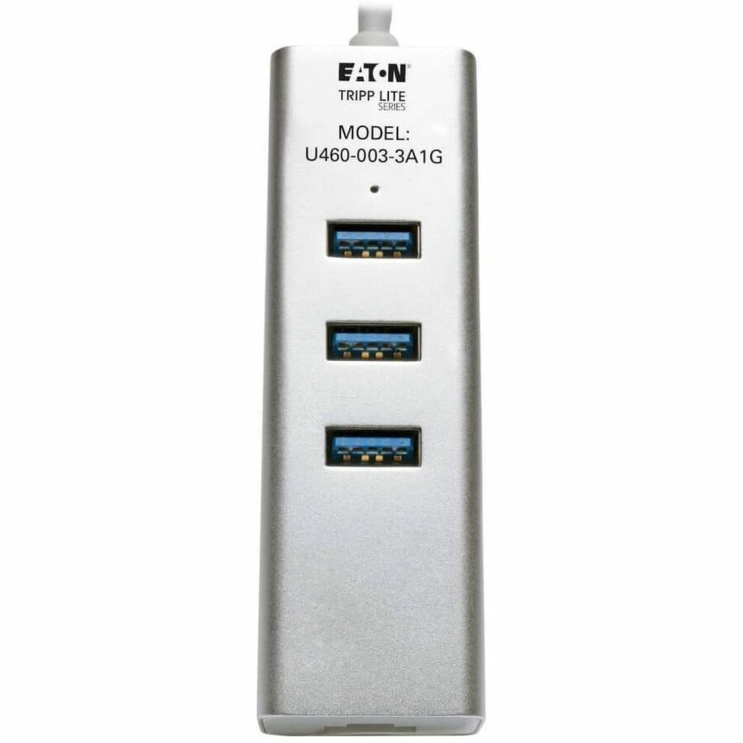 Eaton Tripp Lite series 3-Port USB 3.1 Gen 1 USB-C Portable Hub/Adapter, 3 USB-A Ports and Gigabit Ethernet Port, Thunderbolt 3 Compatible - Image 4