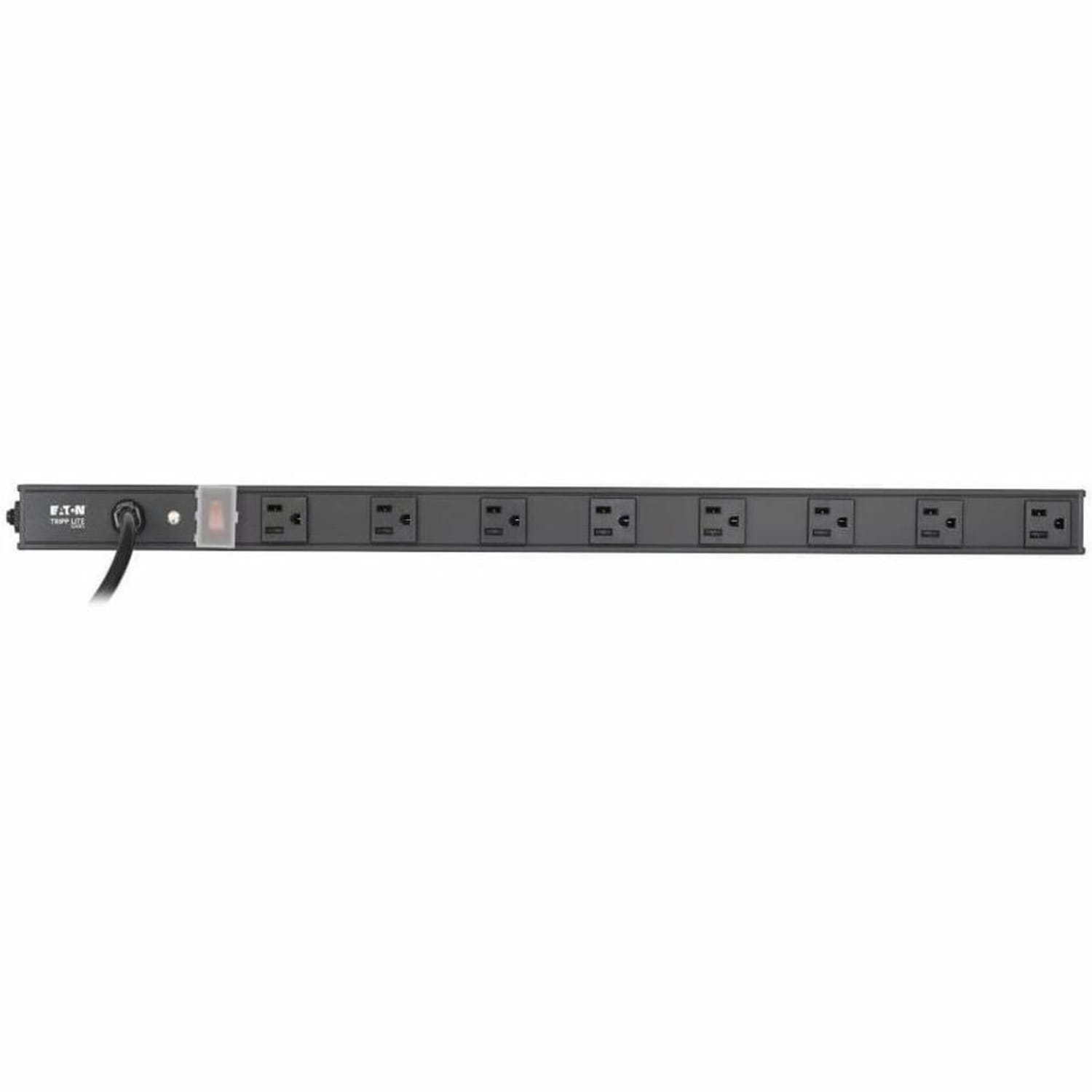 Tripp Lite by Eaton 8-Outlet Vertical Power Strip, 15', Black - Image 3