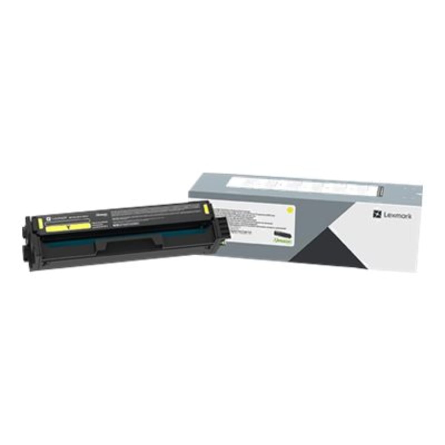 Lexmark Original High Yield Laser Toner Cartridge - Yellow Pack - 4500 Pages - Image 3