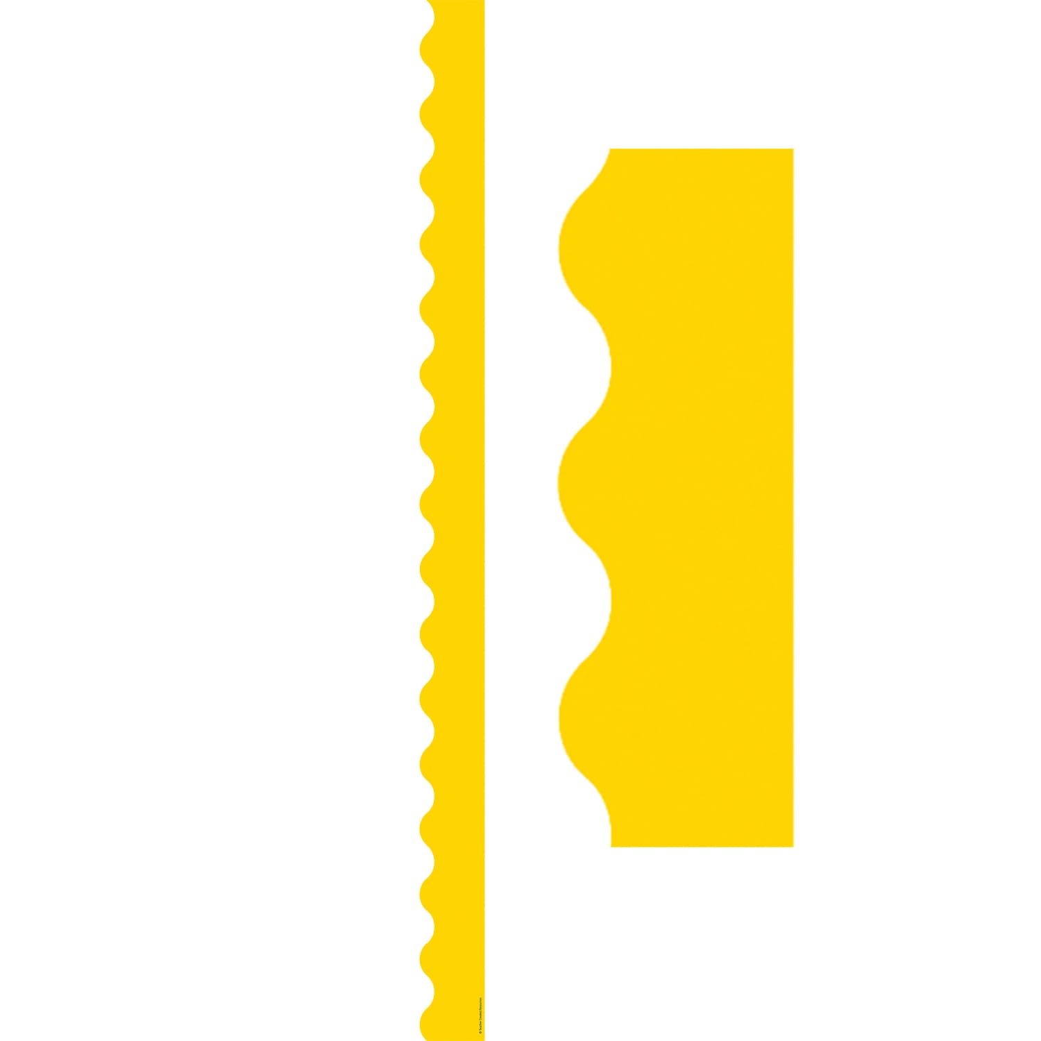 Teacher Created Resources Scalloped Border Trim Packs, 35', Yellow Gold, Set Of 6 Packs - Image 4