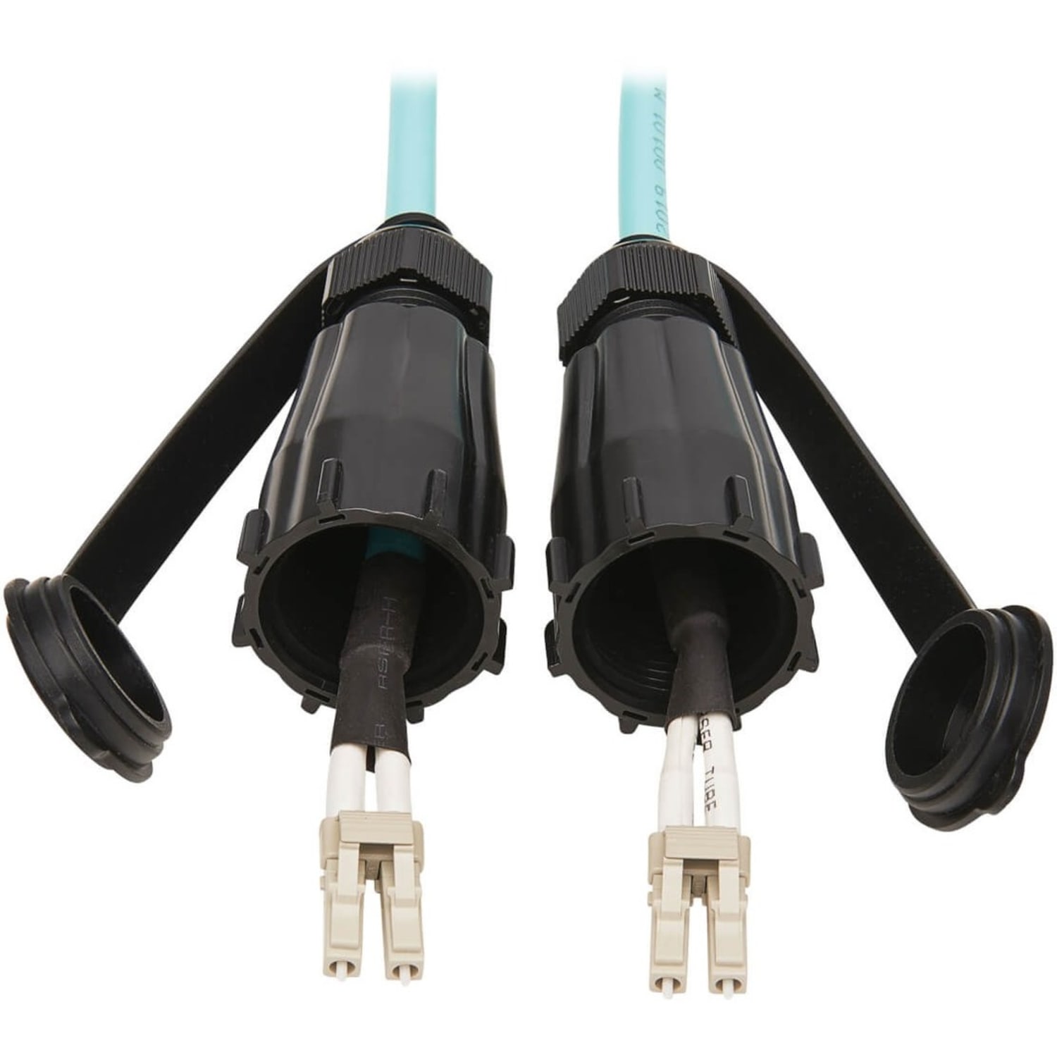 Eaton Tripp Lite Series 10Gb Rigid Industrial Duplex Multimode 50/125 OM3 Fiber Patch Cable (LC/LC) - N82001MIND