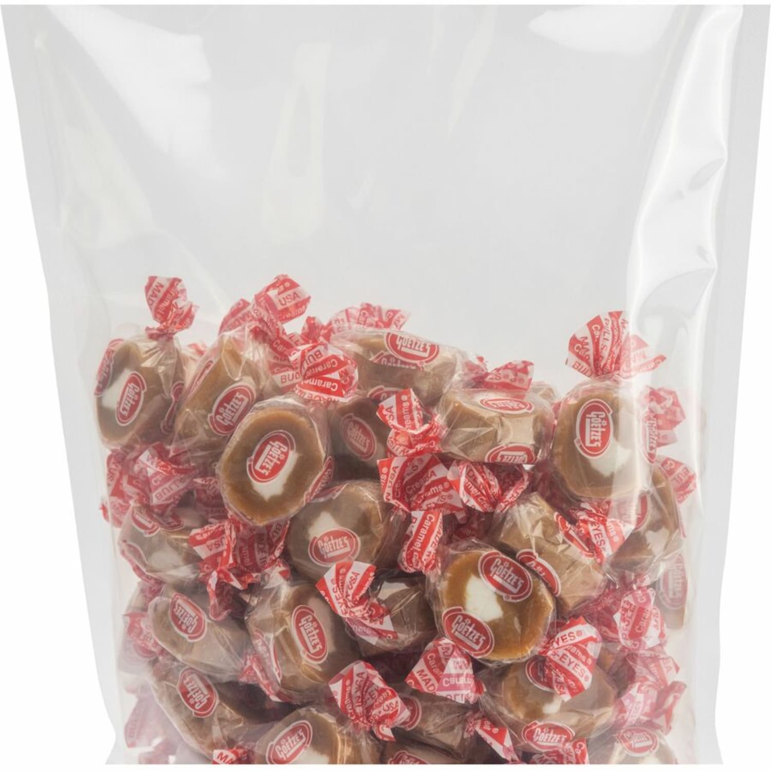 Penny Candy Goetzes Caramel Creams - Caramel, Vanilla - 2 lb - 1 Bag - Image 3