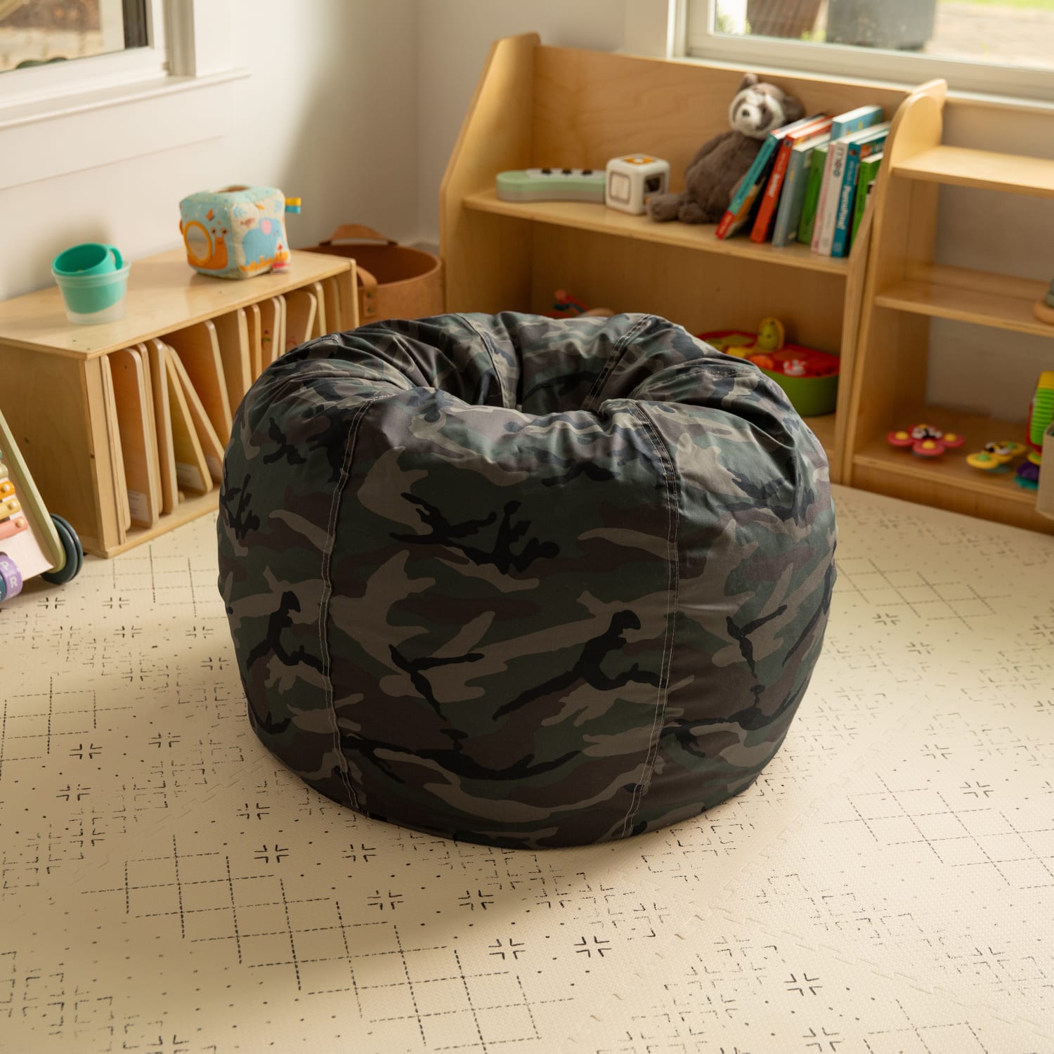 Flash Furniture Small Bean Bag Chair For Kids And Teens Camouflage PopularChairscom Flash Furniture Small Bean Bag Chair For Kids And Teens Camouflage PopularChairscom