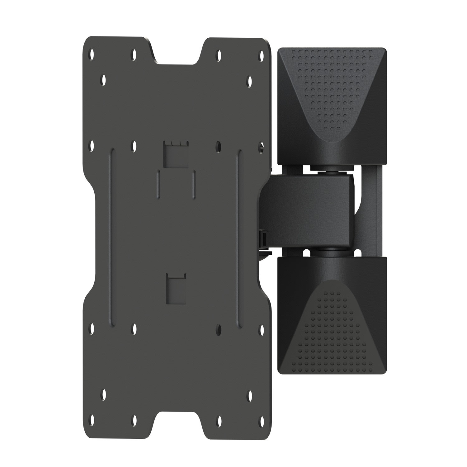 BLACK+DECKER Full-Motion Small Flat-Panel Mount For 13in To 40in TVs, 4.17inH x 8.66inW x 8.66inD, Black - Image 3