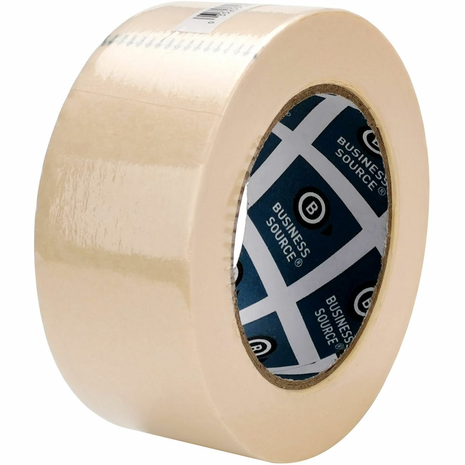 Business Source Utility-purpose Masking Tape - 60 yd Length x 2in Width - 3in Core - Tan - Crepe Paper Backing - For Bundling, Holding, Sealing, Masking - 1 Roll - Image 4