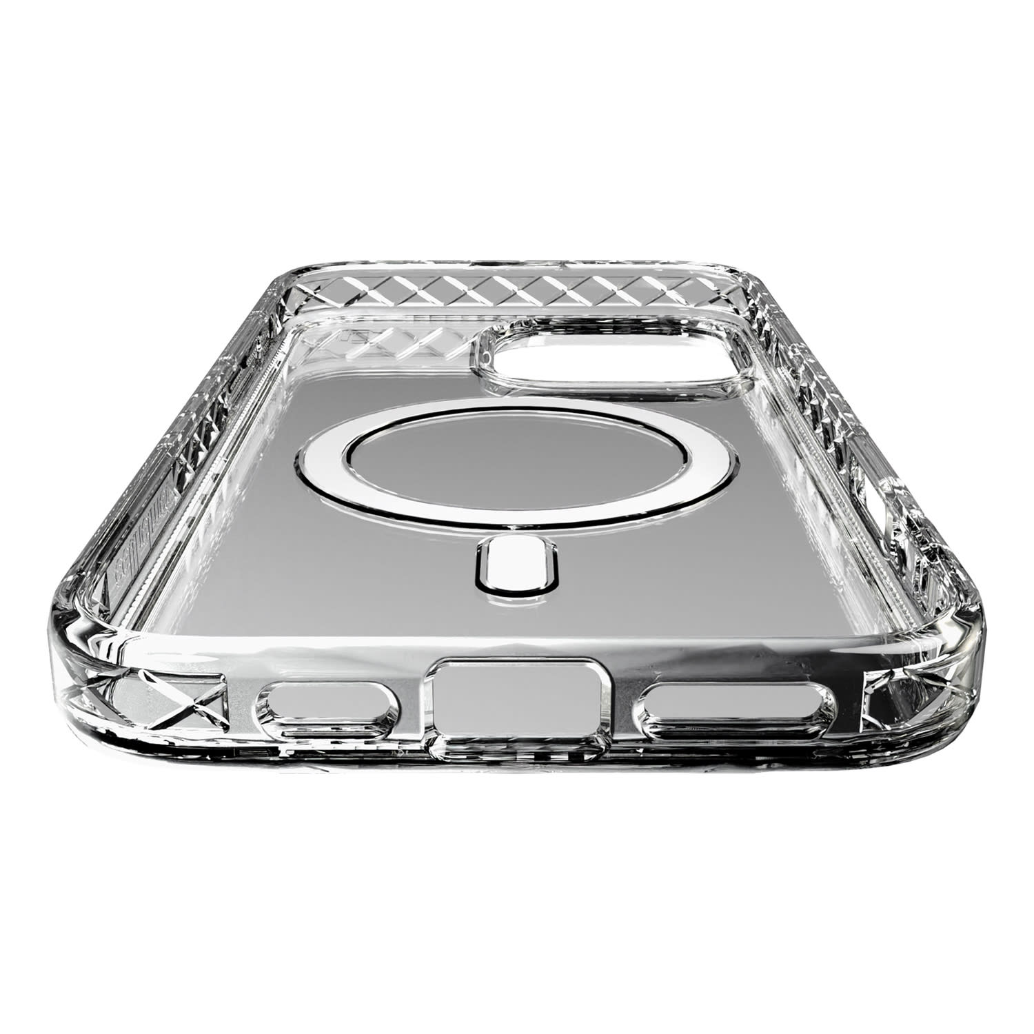cellhelmet Magnitude Series MagSafe-Compatible Case, For iPhone 16 Pro Max, Crystal Clear, CM-107-CC - Image 5