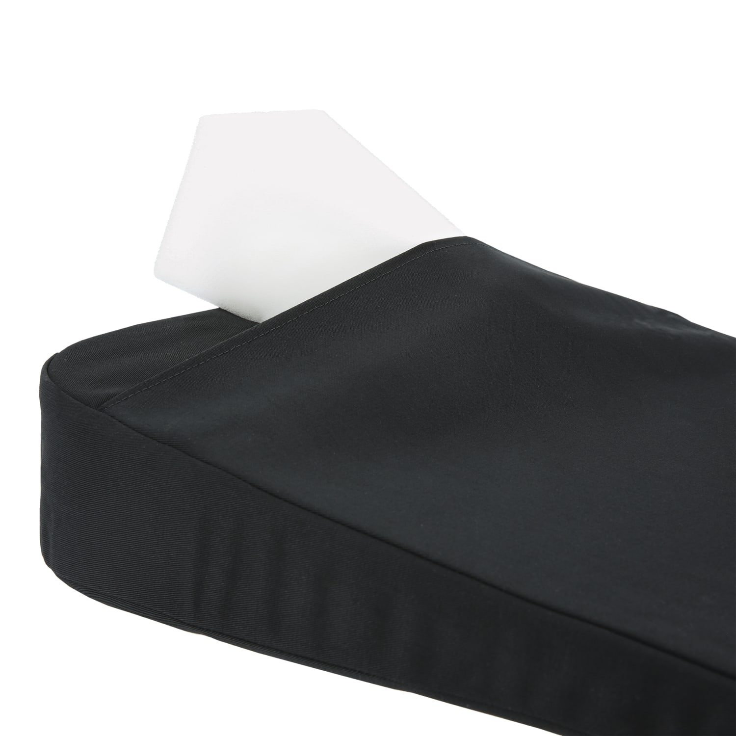 Core Products Spine Saver Posture Wedge Cushion, Foam, 3-3/4inH x 15inW x 15-1/2inD, Black - Image 3