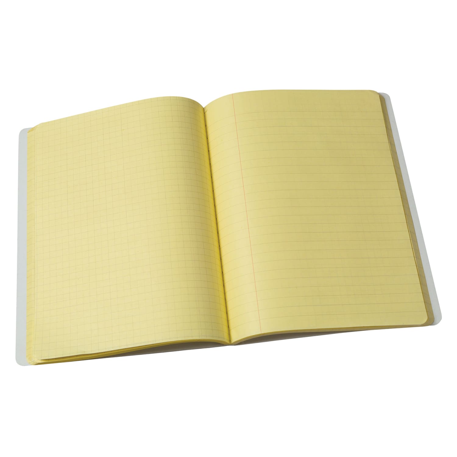 Pacon Dual Ruled Composition Books, 1/4in Grid And 3/8in (Wide) 9-3/4in x 7-1/2in, Yellow, 100 Sheets, Pack Of 6 Books - Image 4