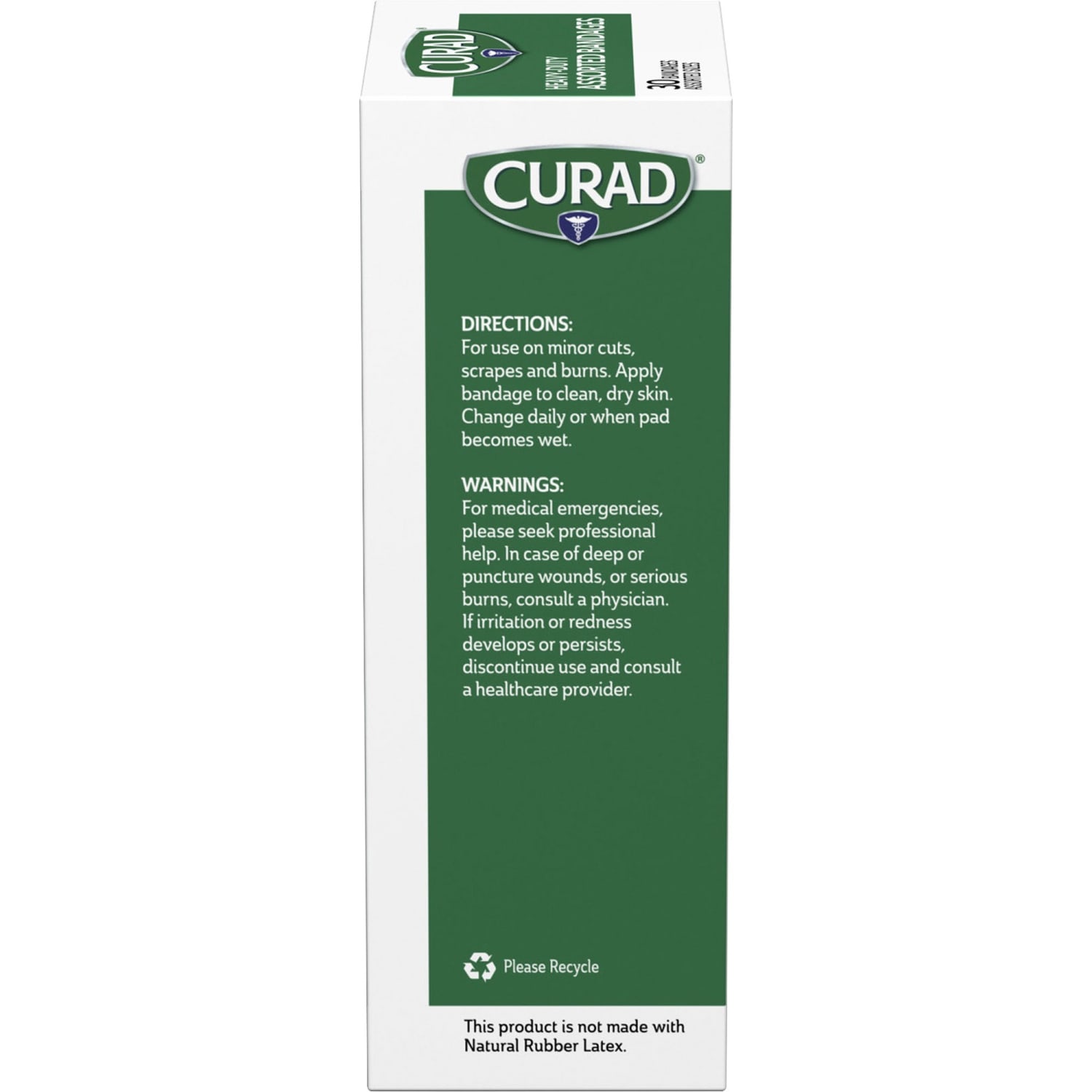 CURAD Extreme Hold Bandages, Assorted Sizes, Box Of 30 - Image 4