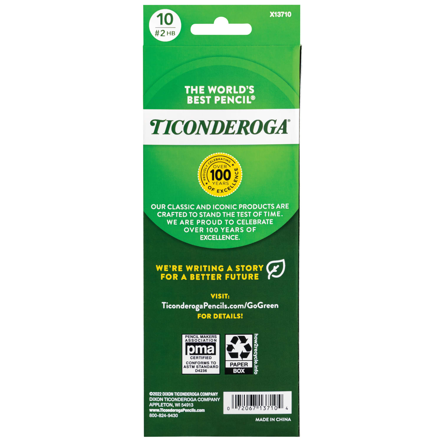 Ticonderoga Pastel Pencils, #2 Soft, Assorted Colors, Pack Of 10 Pencils - Image 3