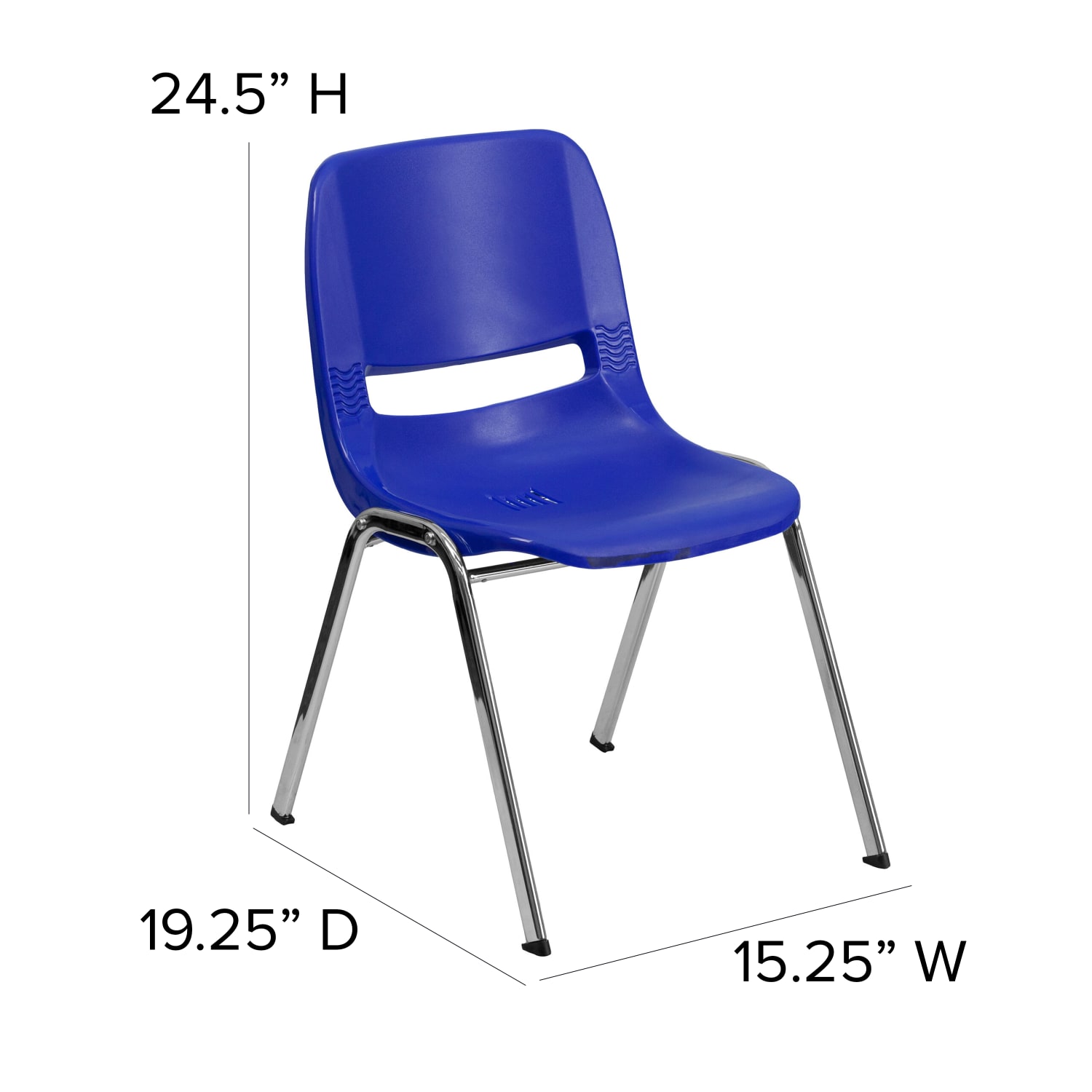 Flash Furniture Kids HERCULES 440lb Capacity Ergonomic Shell Stack Chair With 14in Seat Height NavyChrome PopularChairscom Flash Furniture Kids HERCULES 440 lb Capacity Ergonomic Shell Stack Chair With 14in Seat Height NavyChrome PopularChairscom