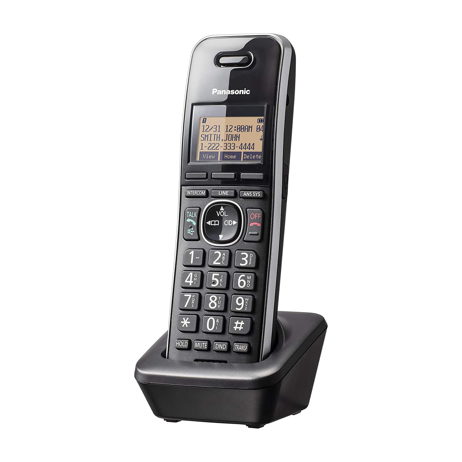 Panasonic Cordless Expansion Handset For KX-TGW420 Expandable Phone System, KX-TGWA41B - Image 3