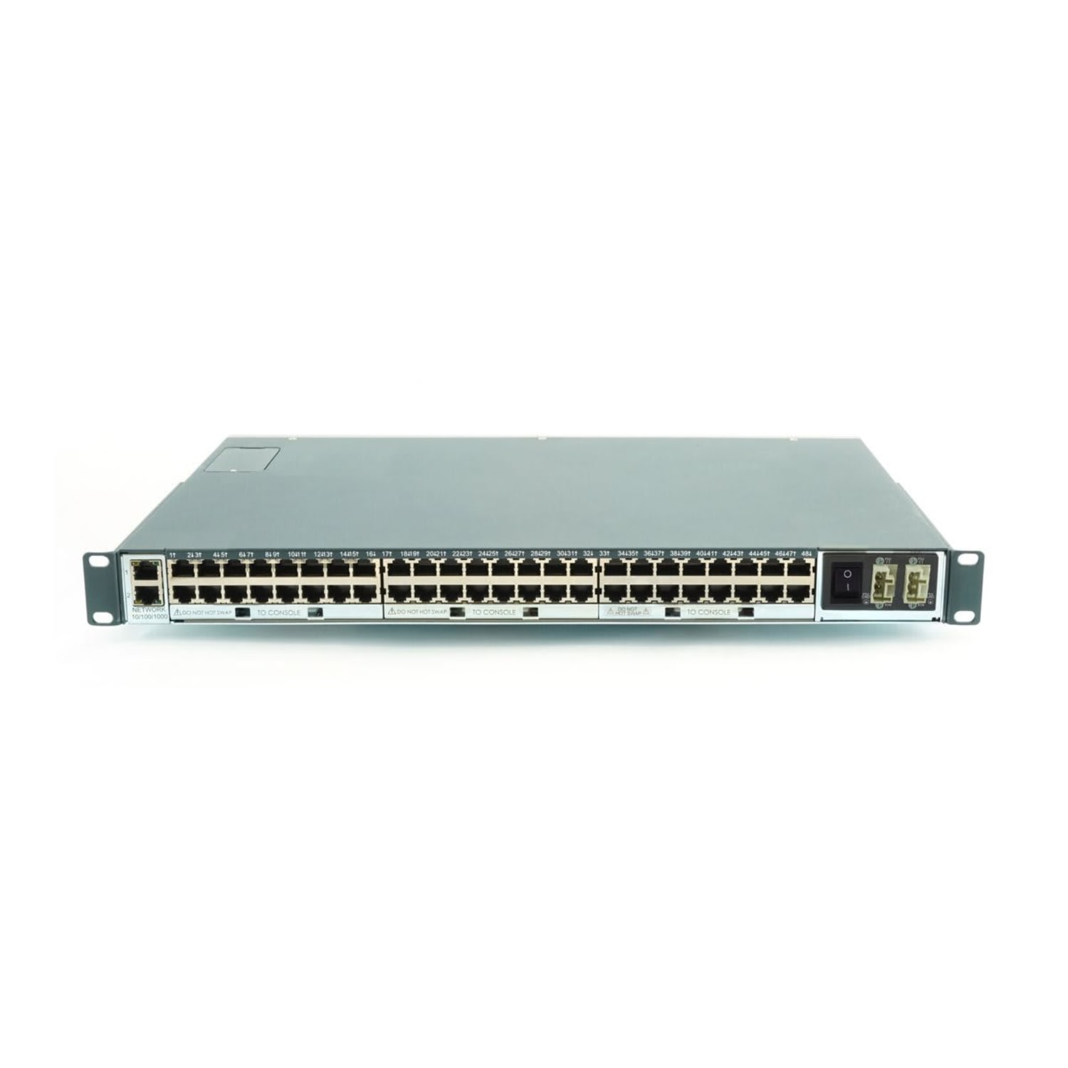 Lantronix SLC 8000 - Console server - 48 ports - GigE, RS-232 - DC power - 1U - rack-mountable