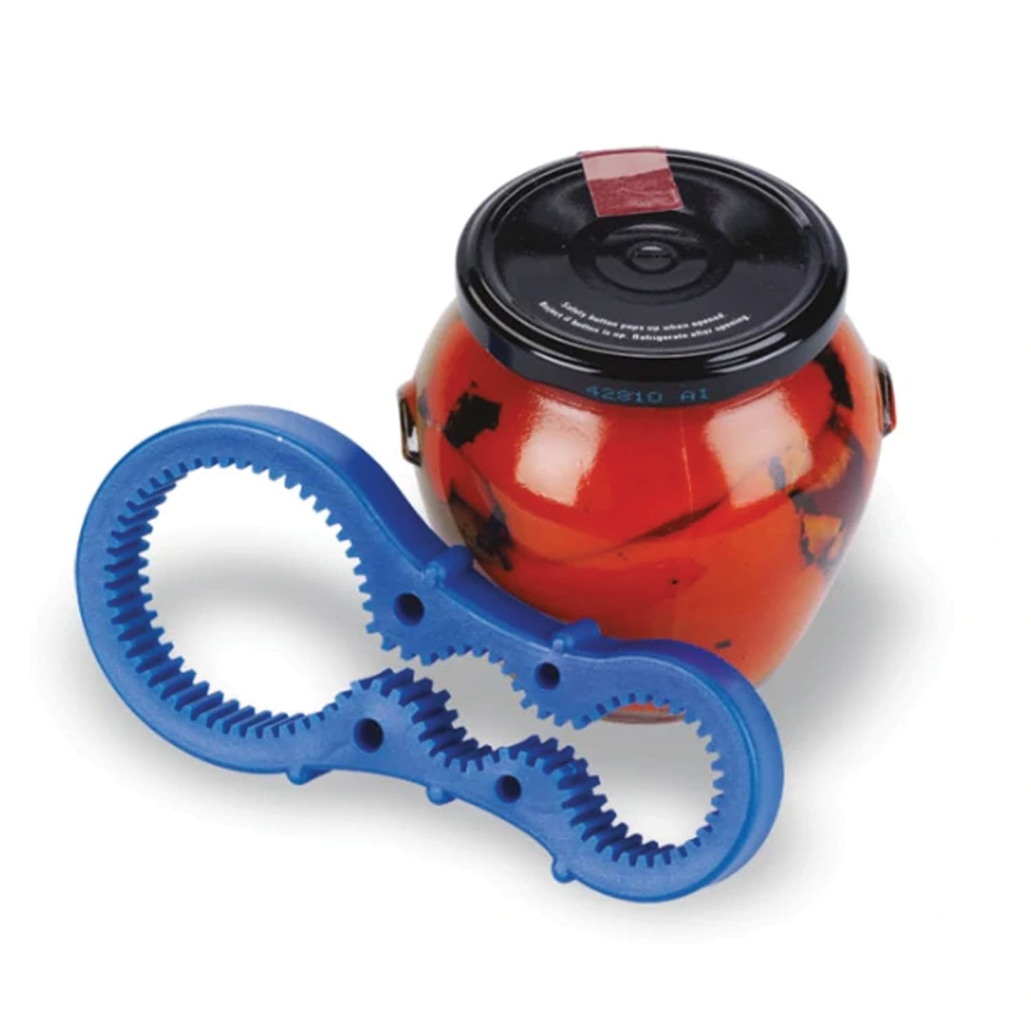 Better Houseware Adjustable Rubber Non-Slip Jar Gripper, Blue - Image 3