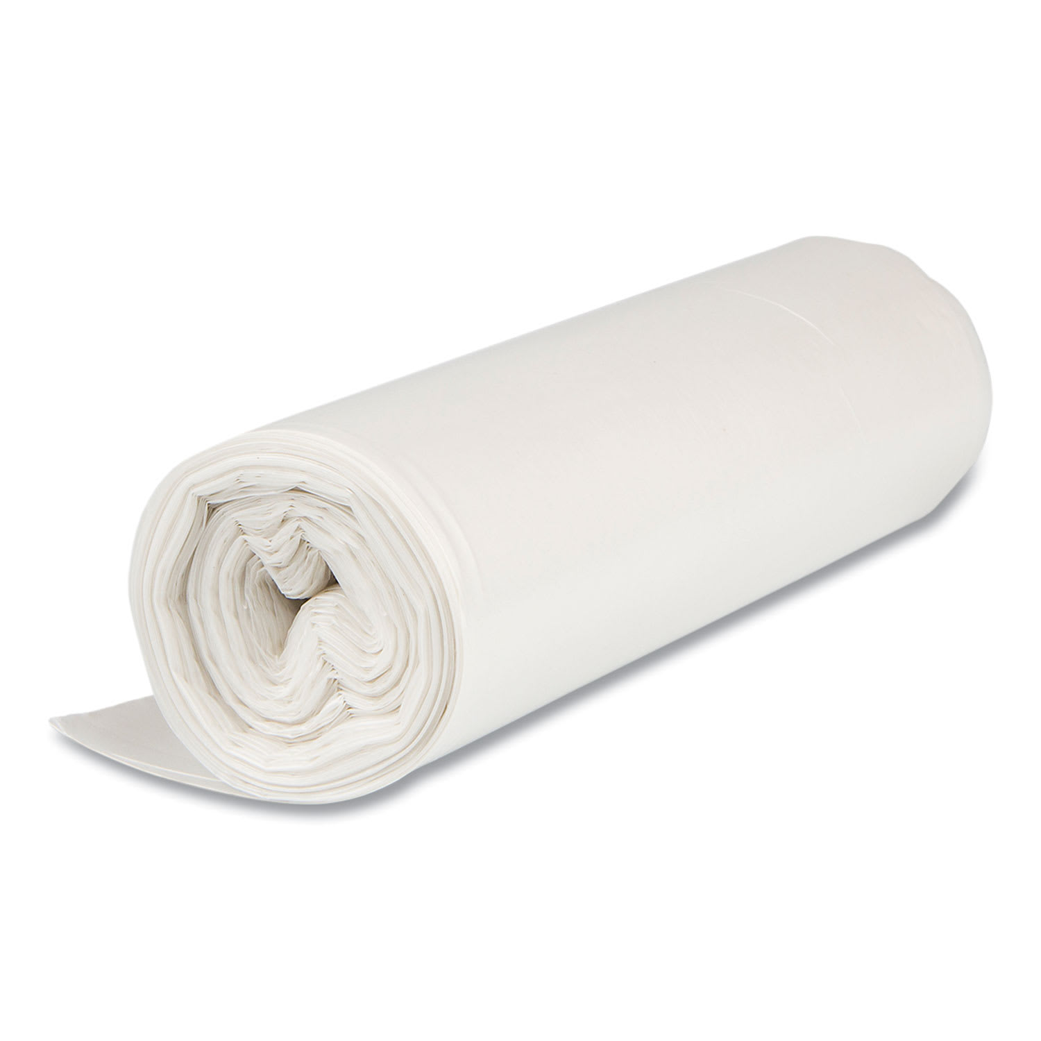 Interplast Group High Density Commercial Can Liner Value Pack, 45 gal, 11 mic, 40in x 46in, Clear, Interleaved Roll, 25 Bags/Roll, 10 Rolls/CT - Image 4