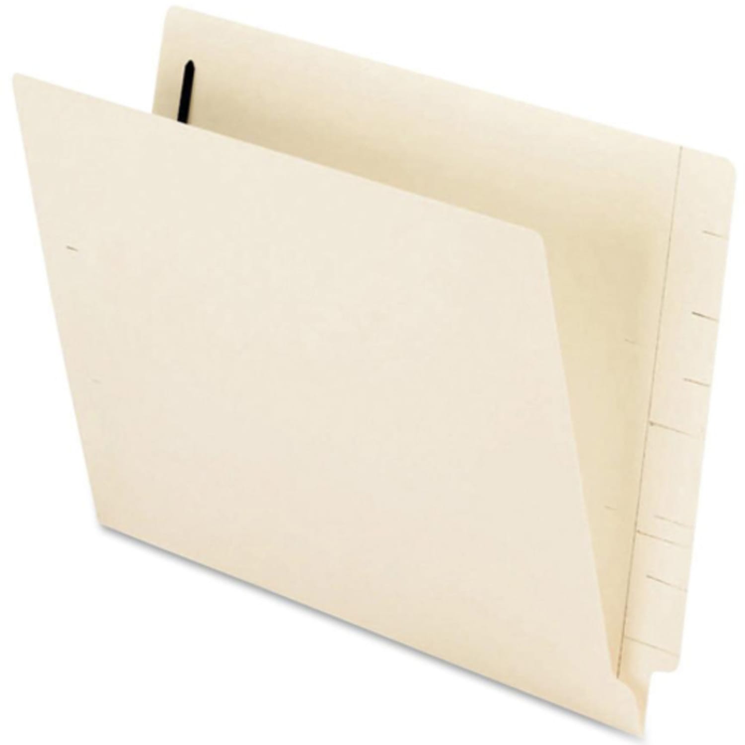 Pendaflex Smart Shield End-Tab Fastener Folders, Letter Size, Manila, Pack Of 50 Folders - Image 4
