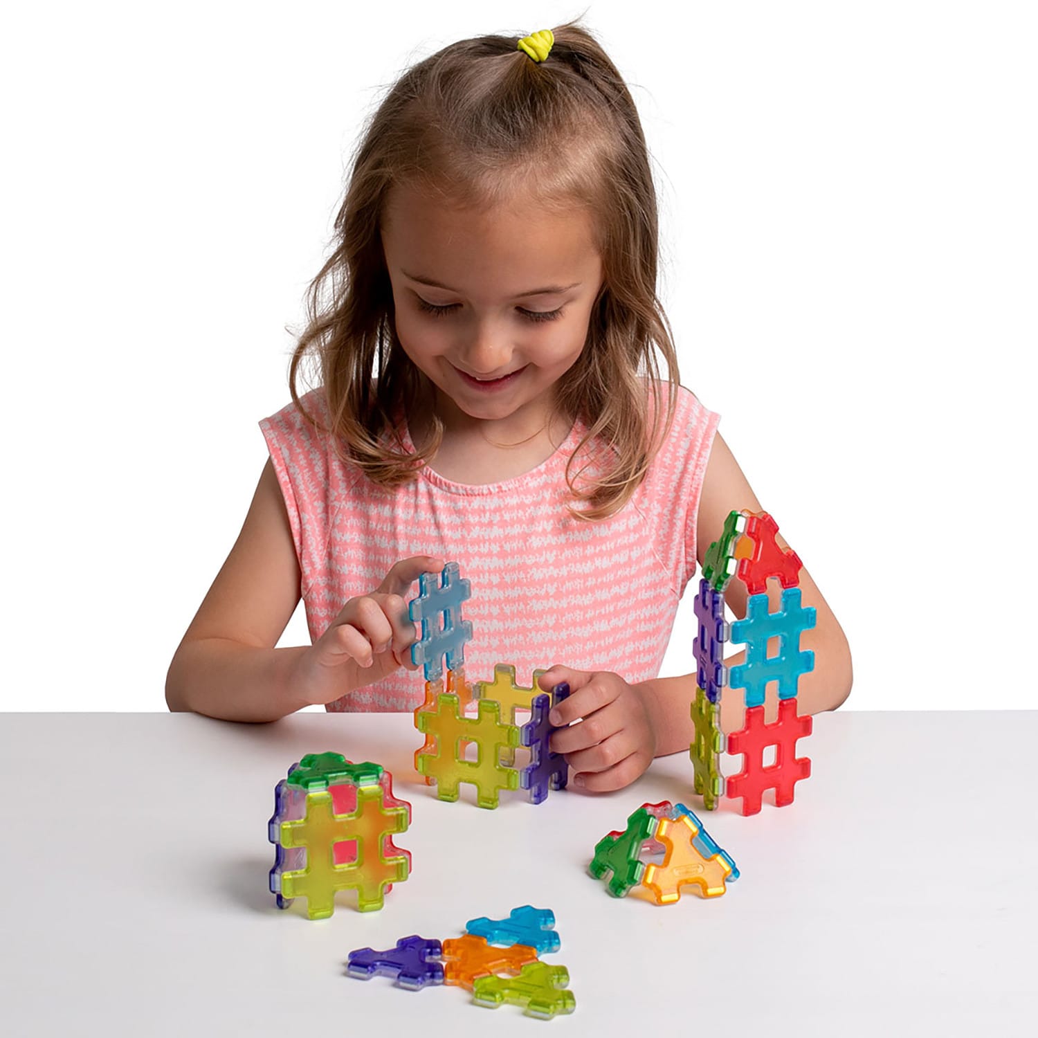 Polydron Hashmag Magnetic Building Starter Set, 24 Pieces - Image 5