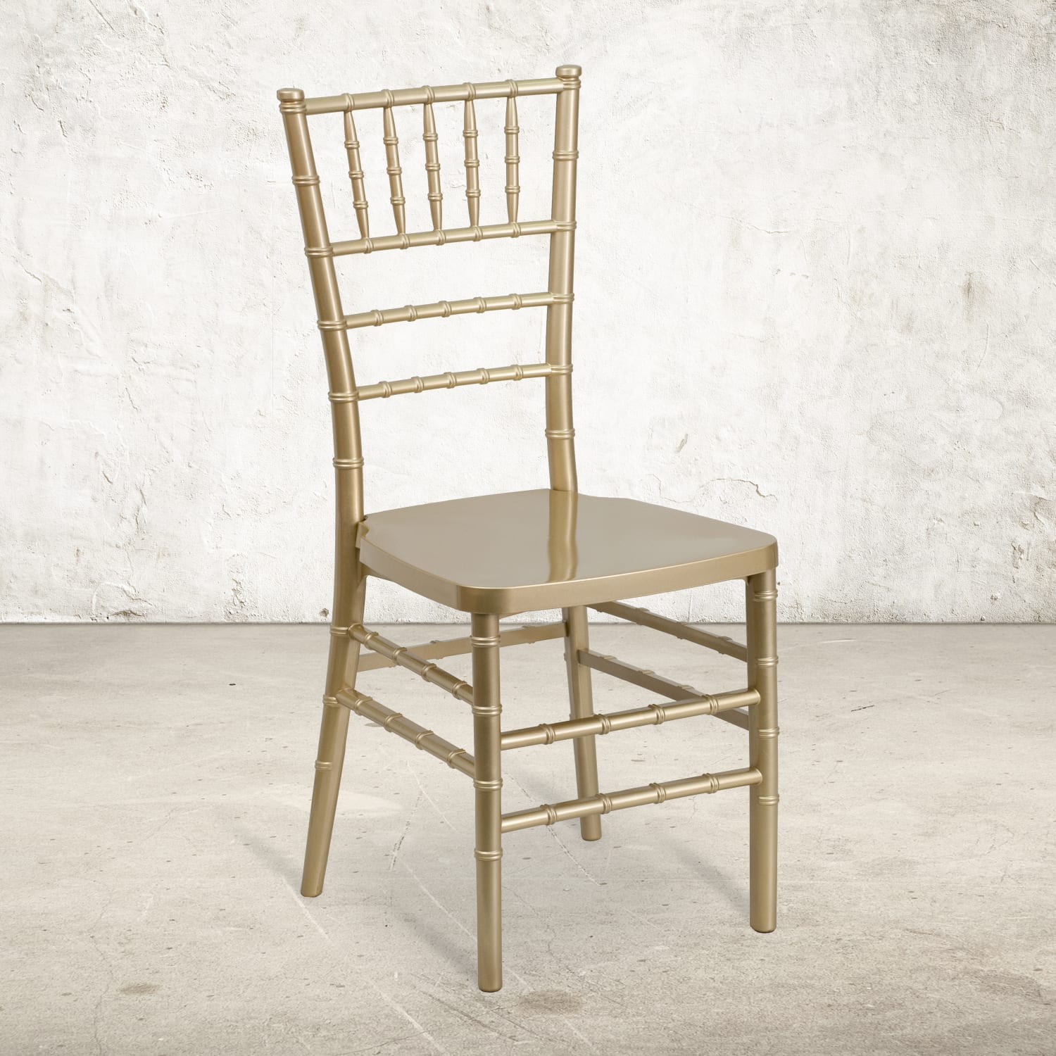 Flash Furniture HERCULES PREMIUM Series Stacking Chiavari Chair, Gold