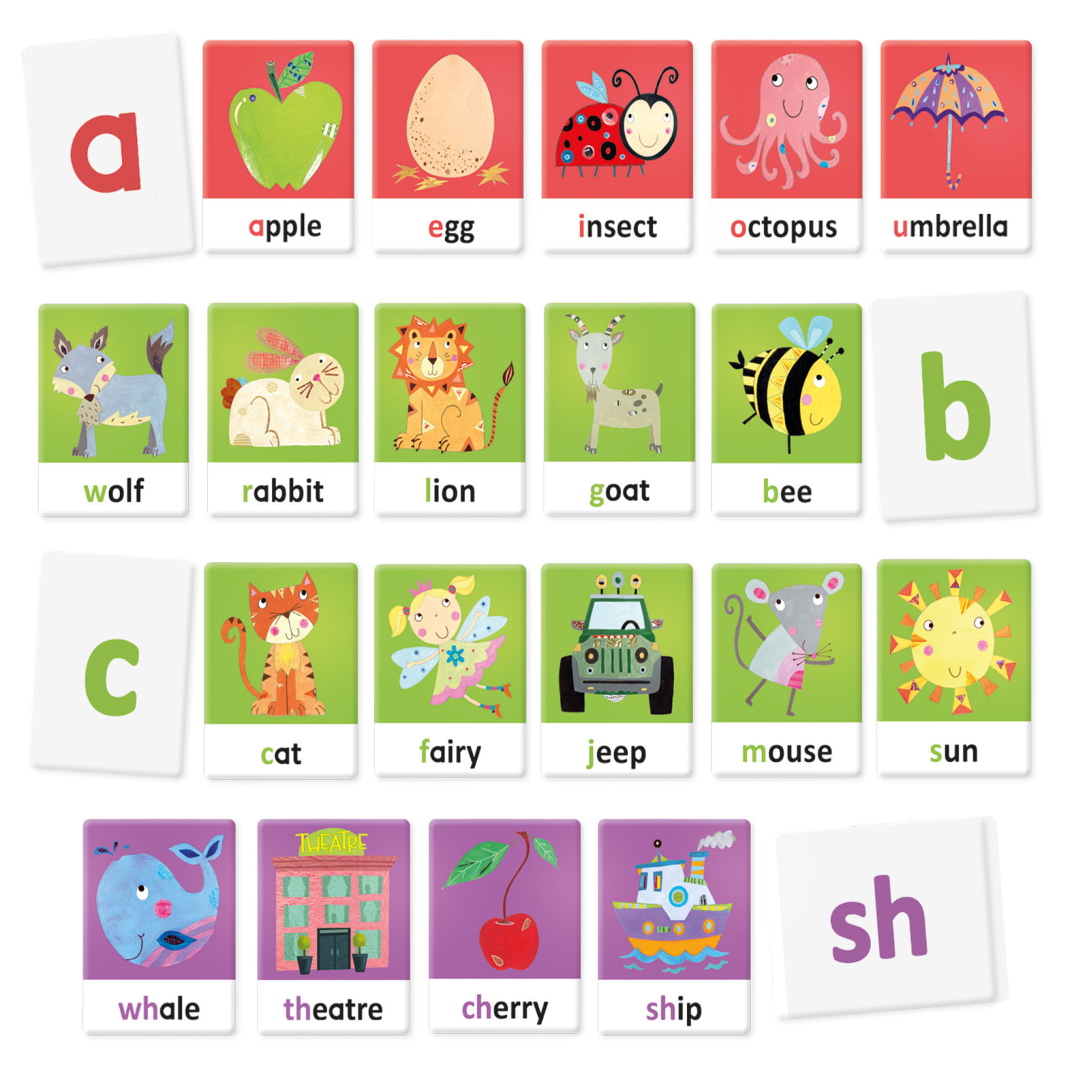 Headu Montessori Tactile And Phonics Alphabet Flashcards, 5-3/8in x 7-7/16in, Pre-K - Image 3