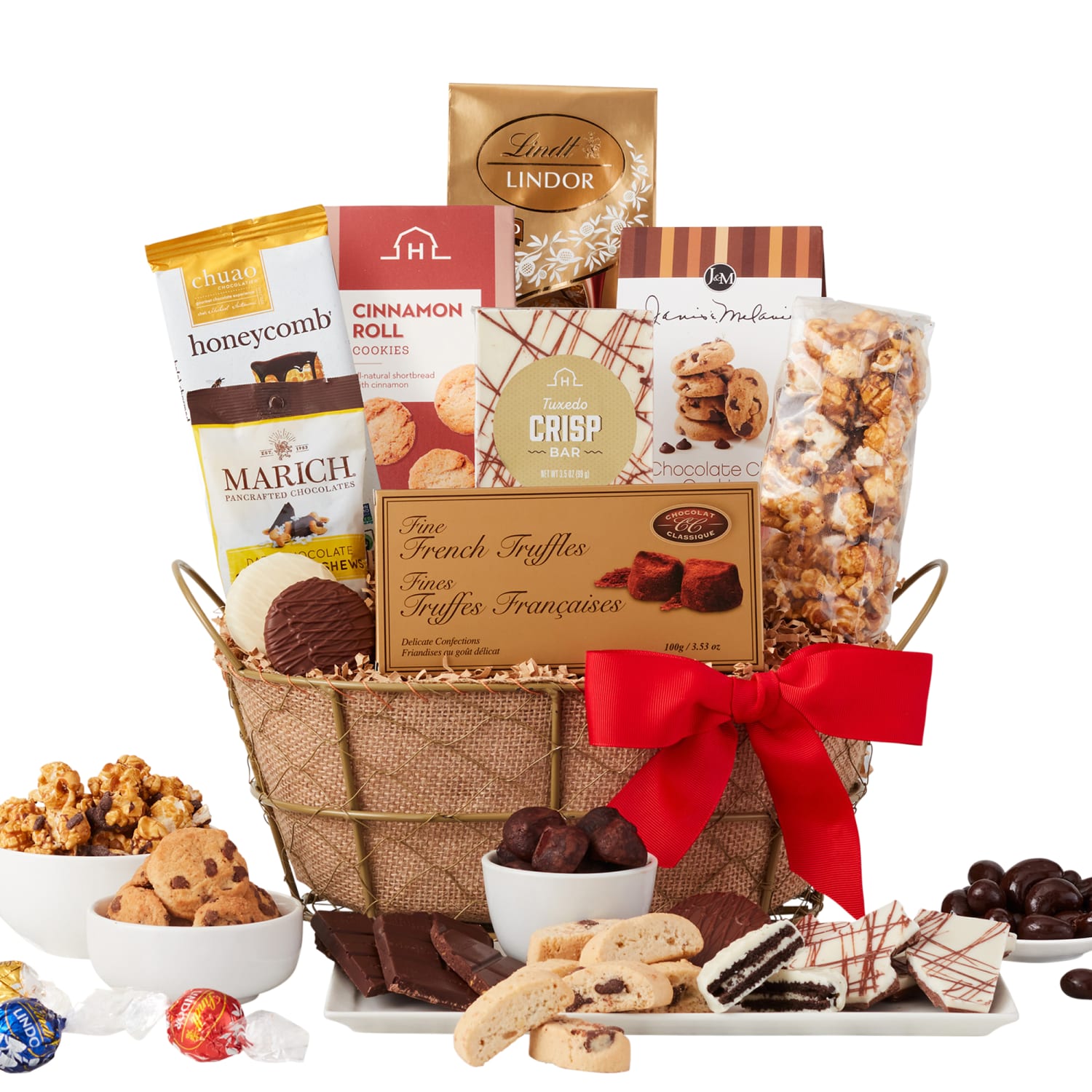 Hickory Farms - Decadent Delights Chocolate Gift Basket - 10 items - Image 3