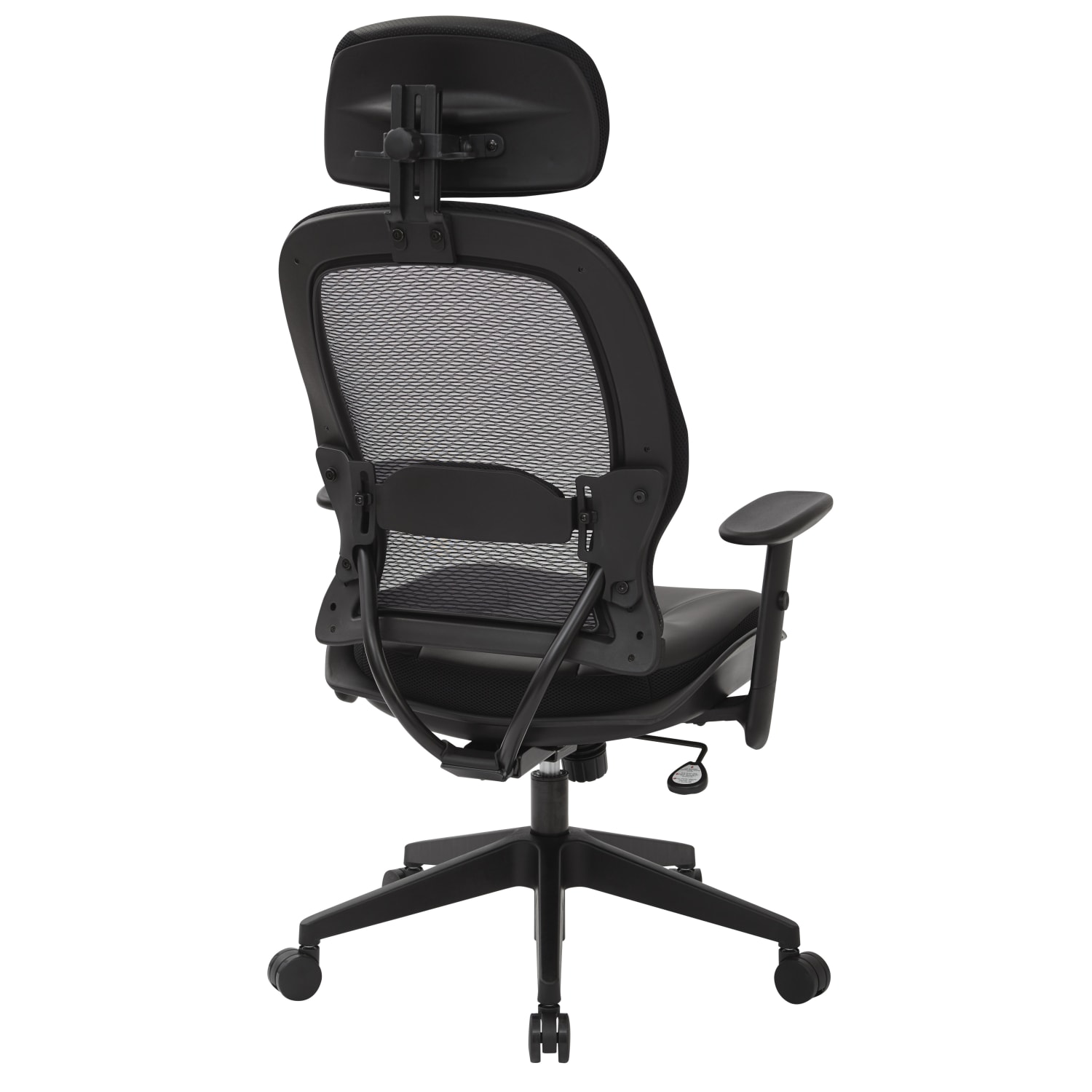Office Star Professional AirGrid Bonded Leather HighBack Executive Chair Black PopularChairscom Office Star Professional AirGrid Bonded Leather High Back Executive Chair Black PopularChairscom